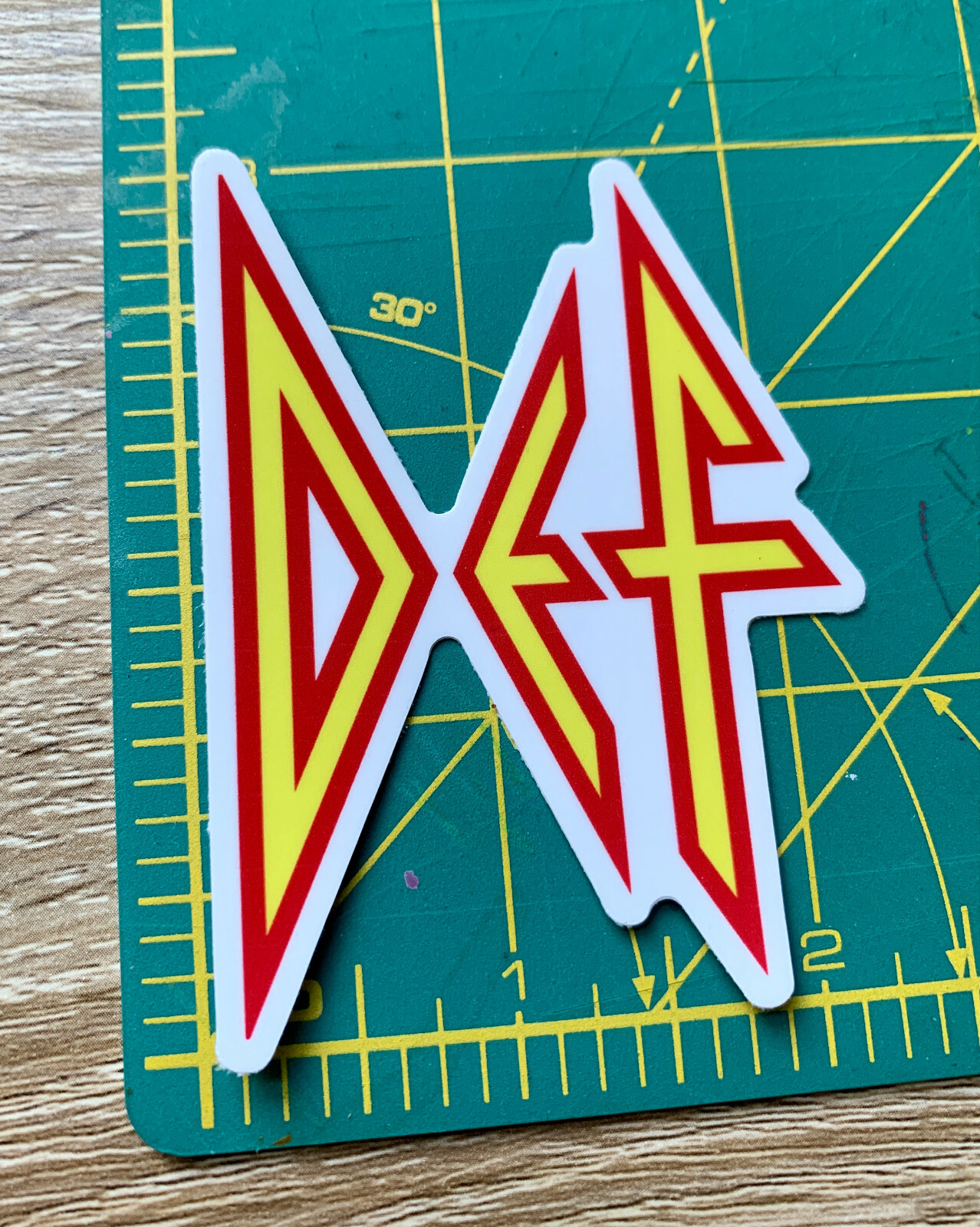 Def Leppard 3" Premium Quality Vinyl Decal Sticker Heavy Metal Rock Joe Elliott