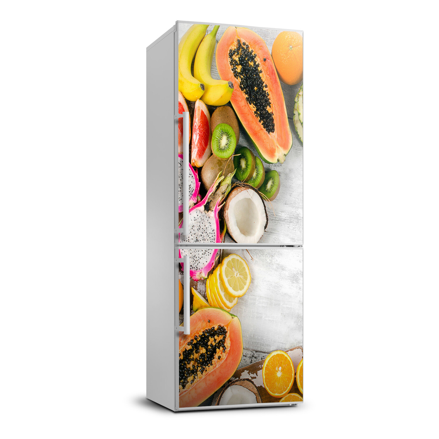 3D Home Refrigerator Wall Self Adhesive Removable Sticker Decal Food Fruits