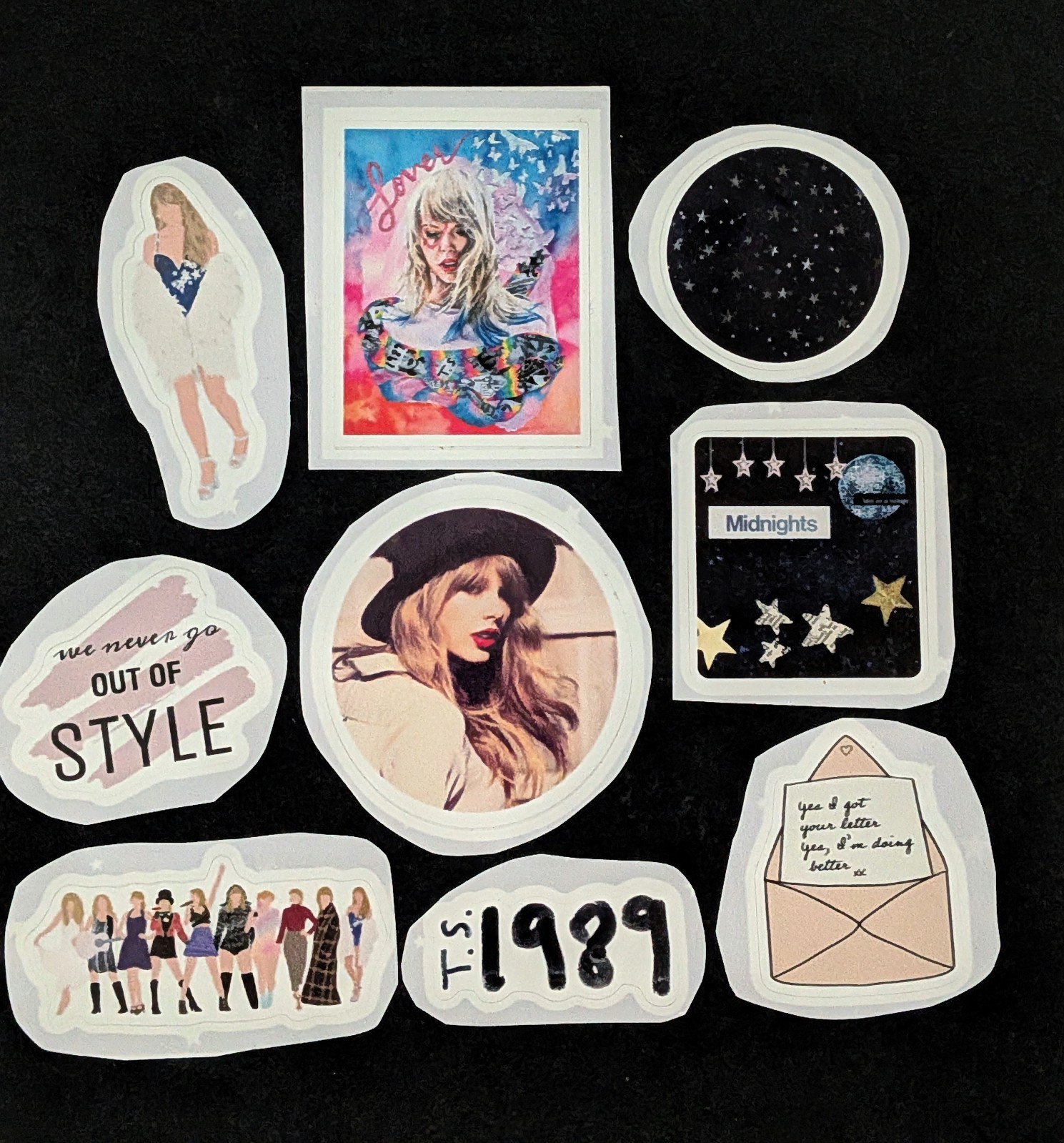 Taylor Swift Stickers, Taylor Swift Decals