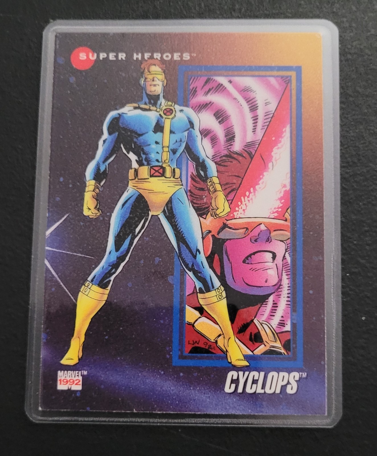 1990's Impel Marvel Universe Super Heroes Fridge/Locker/Cabinet Laminated Magnet