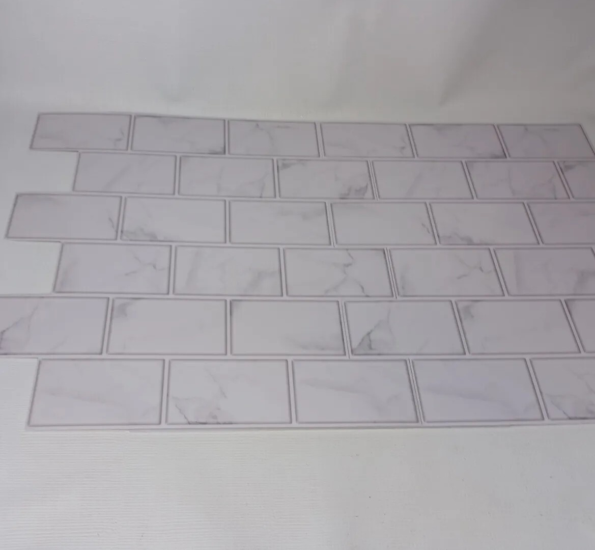 12" x 12" Self Adhesive Wall Tiles Stickers Tiles Sticker 10 Sheets