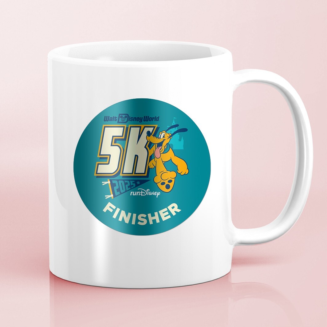 RunDisney Marathon Weekend 2025 5K 3.1 Miles FINISHER Water Bottle Sticker