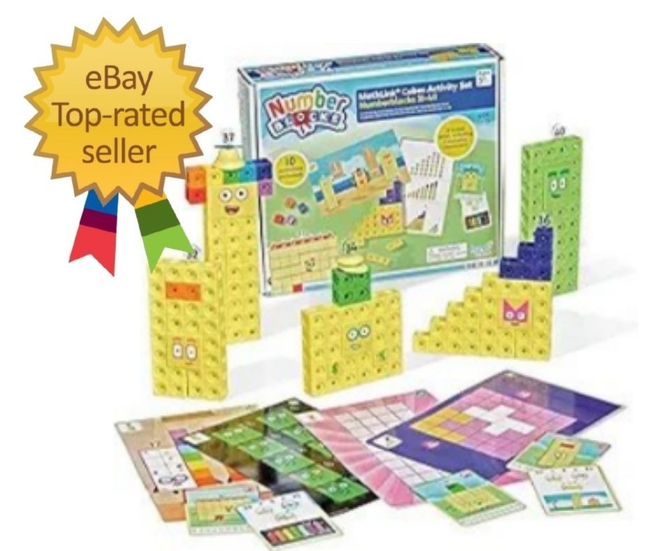Numberblocks 31-40 Mathlink Cubes Activity Set – Learn Numbers & Early Math Skil