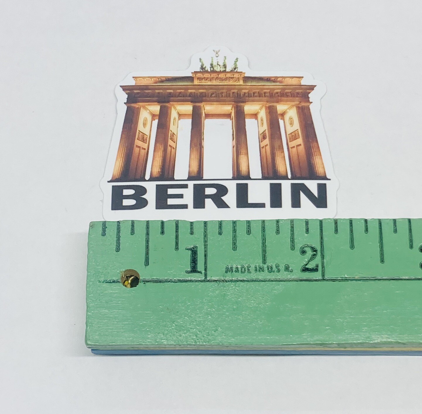 Berlin Brandenburger Sticker Travel Tour Art Decal Vinyl Souvenir Germany Tc6