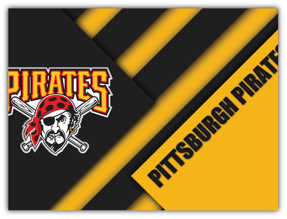 Pittsburgh Pirates MLB Baseball Sport Logo Car Bumper Sticker Decal "SIZES"