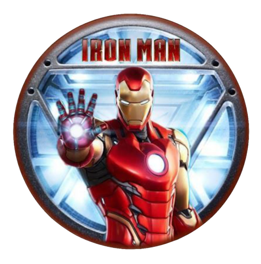 Avengers – Iron Man (2025) – 4" Vinyl Decal Car Cooler Laptop Truck Trailer Bar