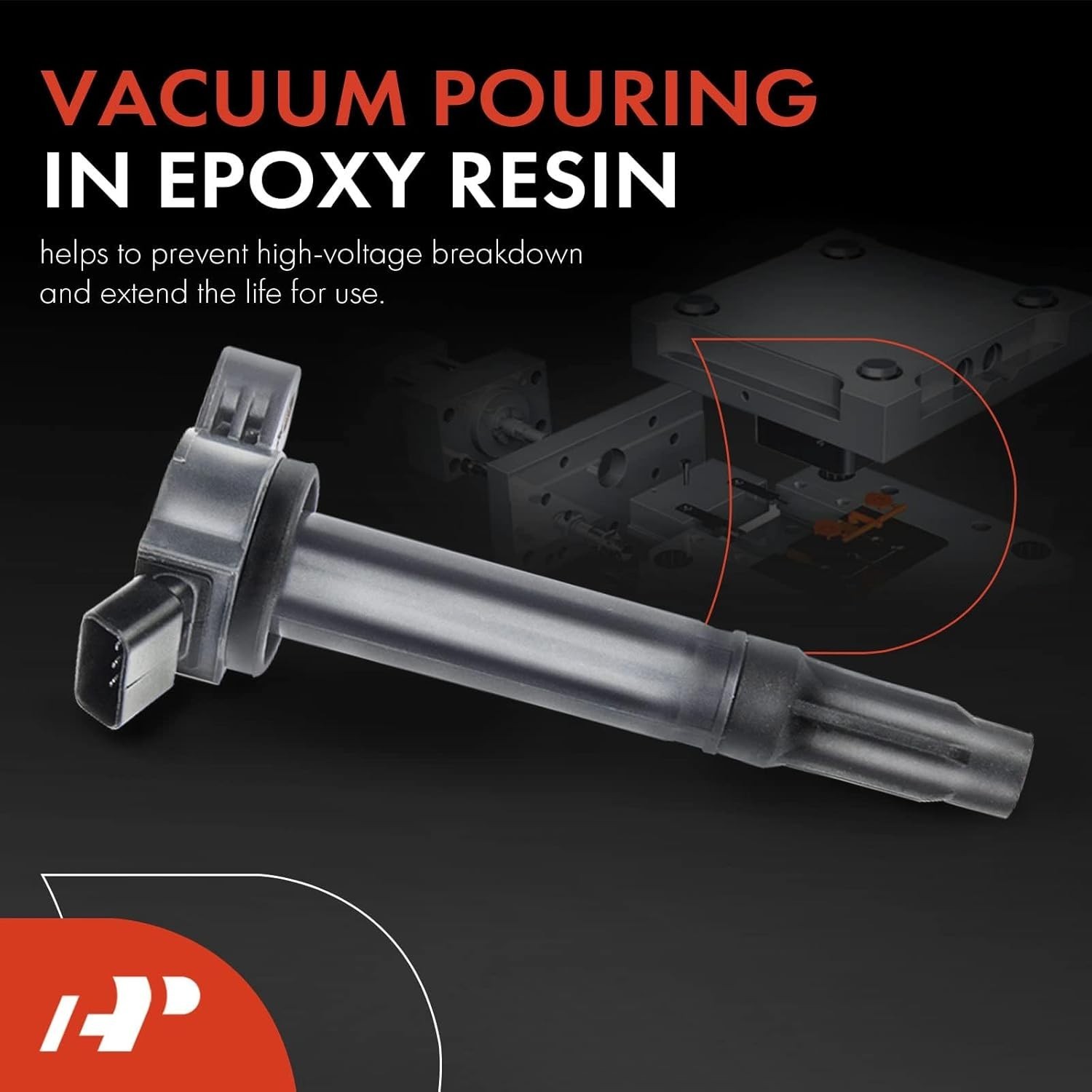 6PCS Ignition Coil Packs Compatible with Toyota, Lexus & Lotus Vehicles – V6 2.5