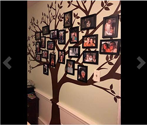 Giant Family Photo Tree Wall Decal Wall Sticker Vinyl Mural Art for Home Deco…