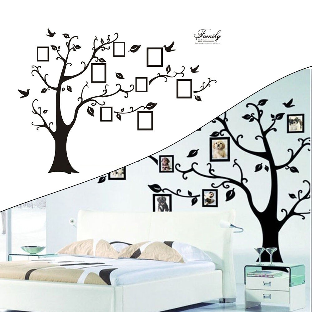 For Home Wall Decoration Wall Decal For Pictures Memory Tree 180x250CM DIY