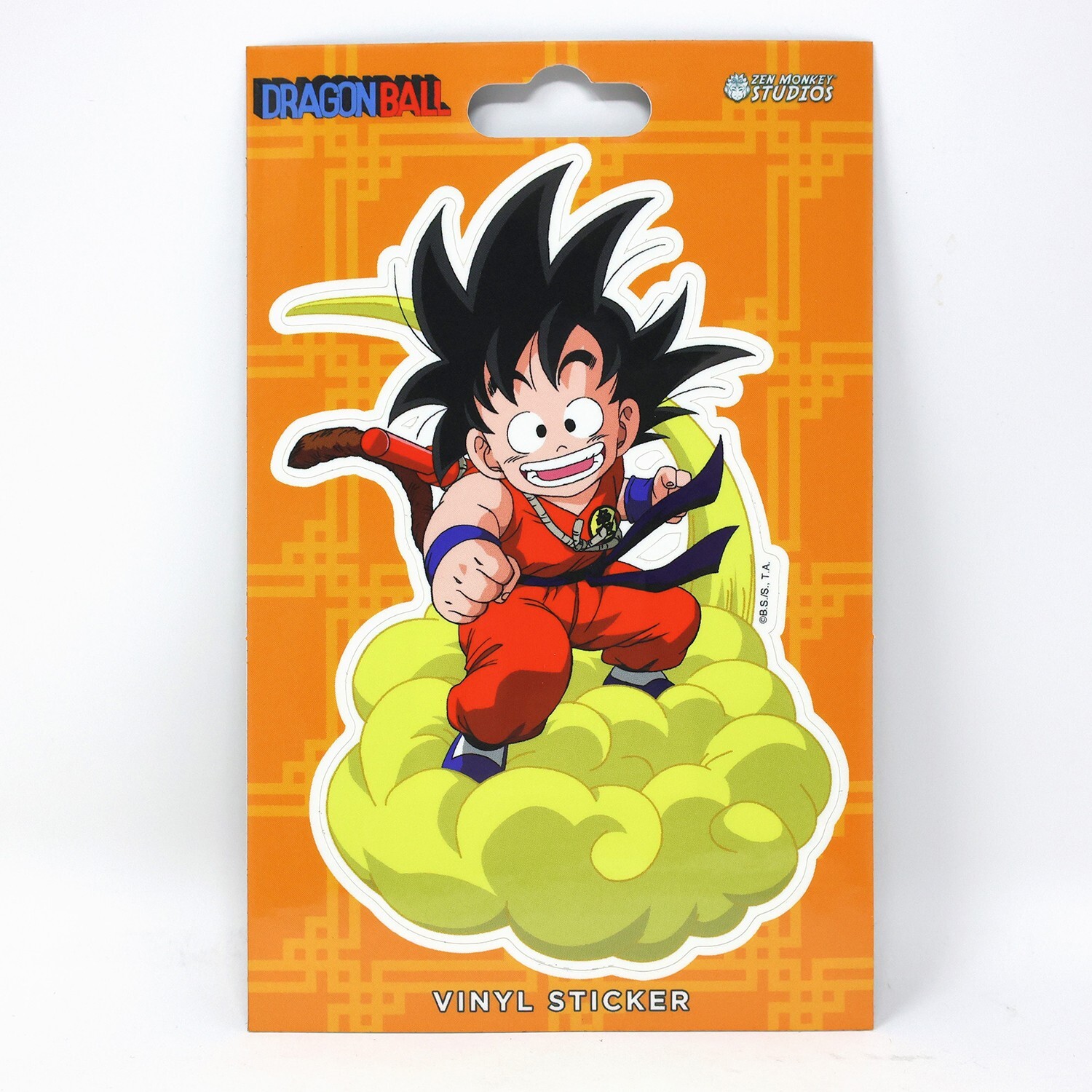 Dragon Ball Goku Flying Nimbus 5.5" Vinyl Mega Sticker Decal Official Z