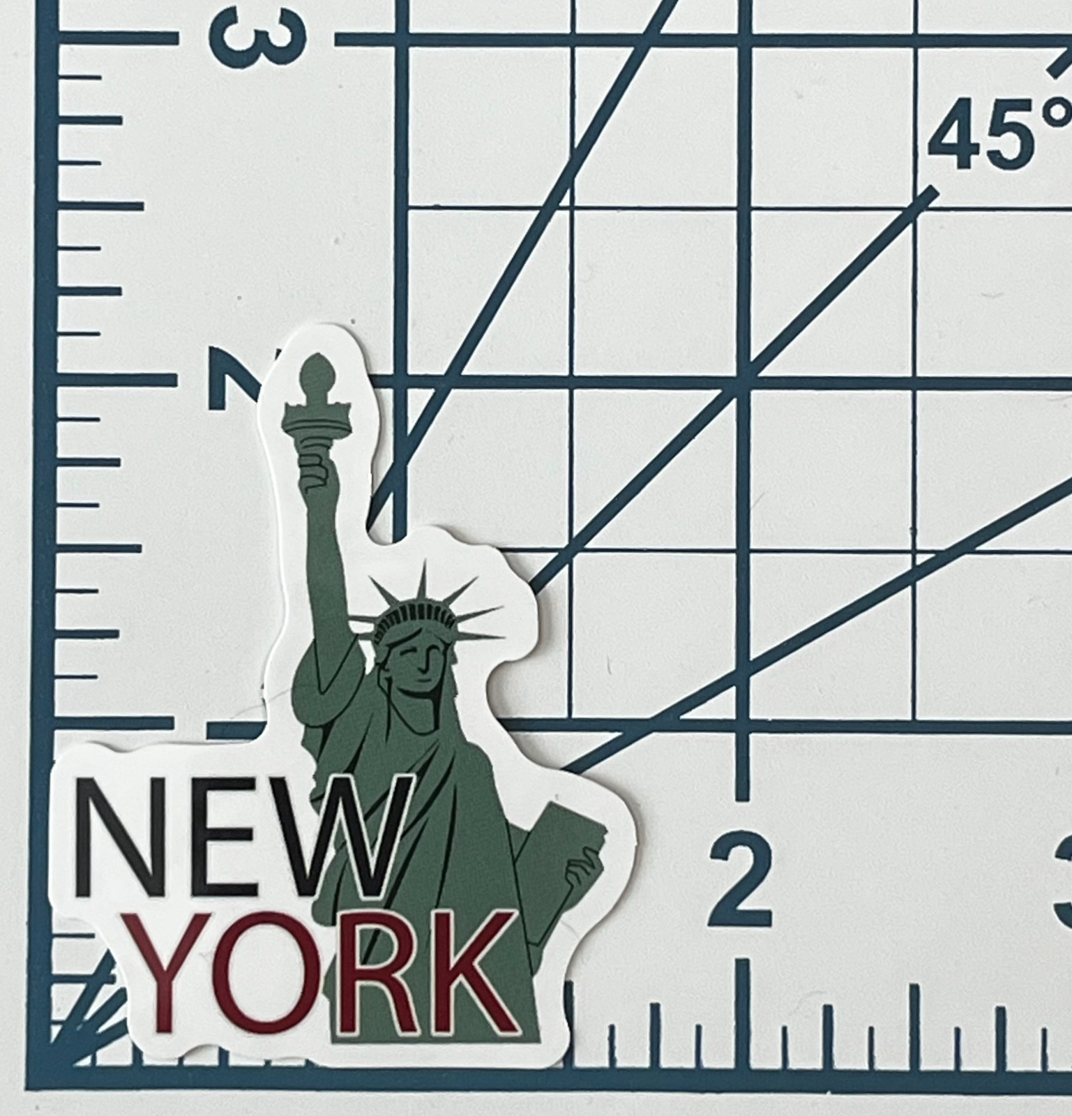 Statue of Liberty Vinyl Sticker New York City Decal NYC Souvenir Travel Art