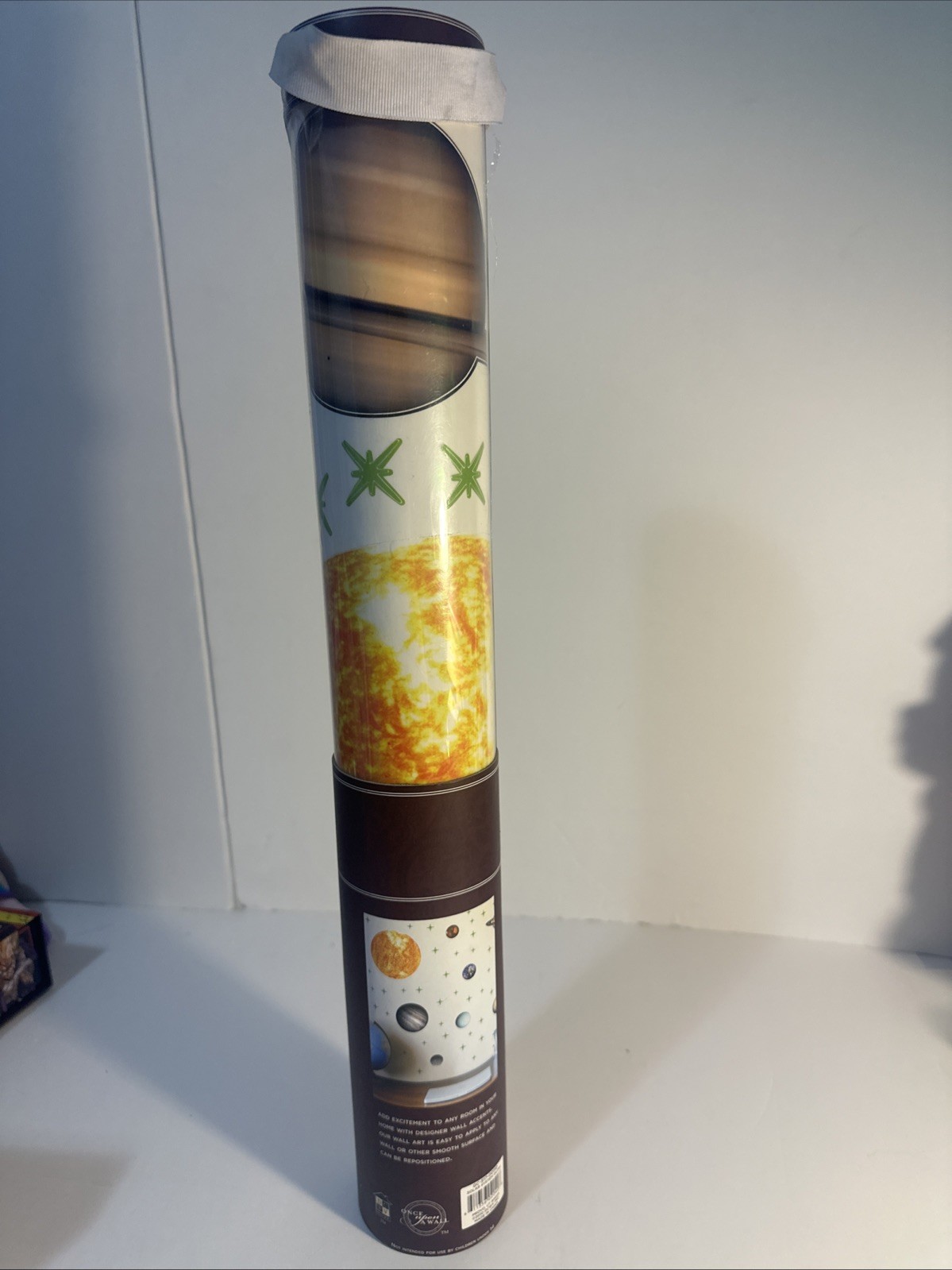 Solar System Glow Wall Accents Decal, Multi Colored 27.56 Inch.x1969inch. NWT