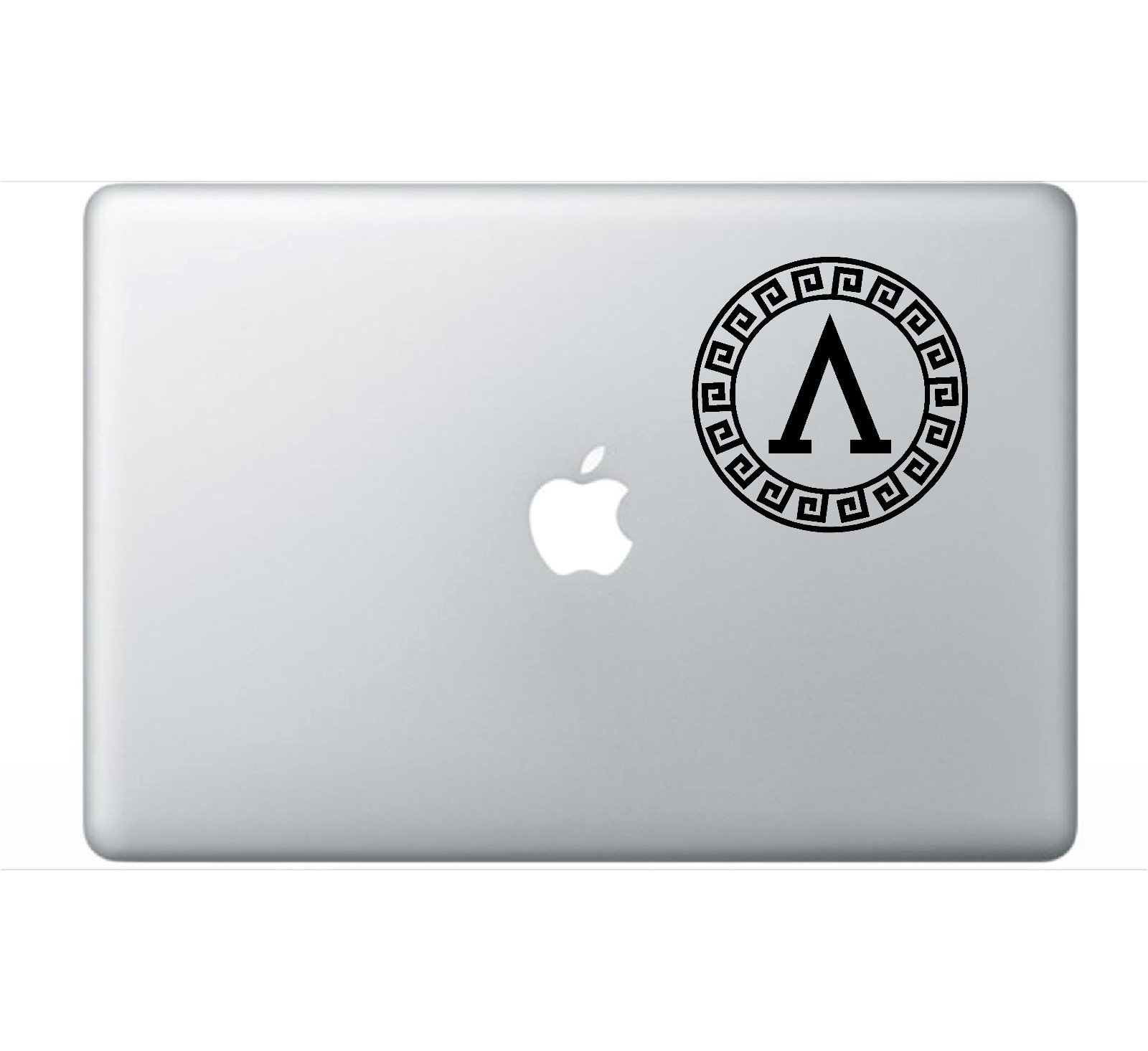Lambda Shield Vinyl Decal Spartan Λ Symbol Car Window Laptop Sticker