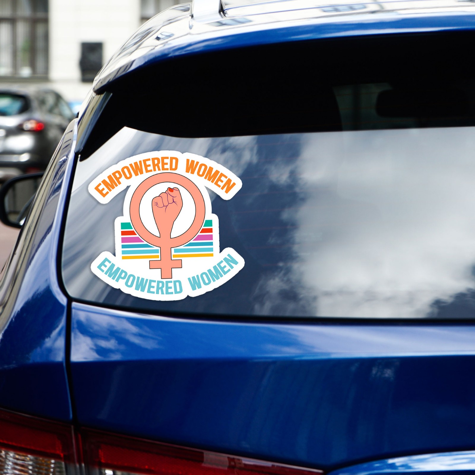 Empowered Women – Vinyl Decal Sticker – Car Window Laptop – #1581
