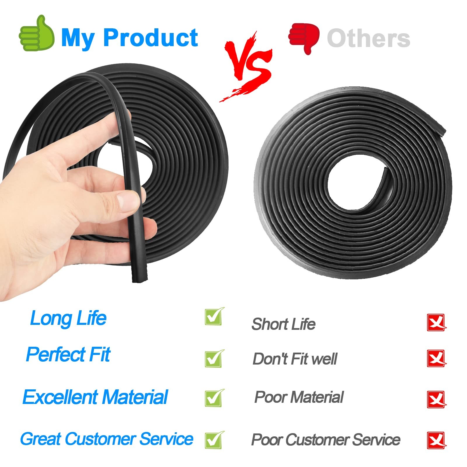 10512 Vinyl Strip 10'-6" for Tapco PRO 14, 19, Maximum Bending Siding Brake Ki