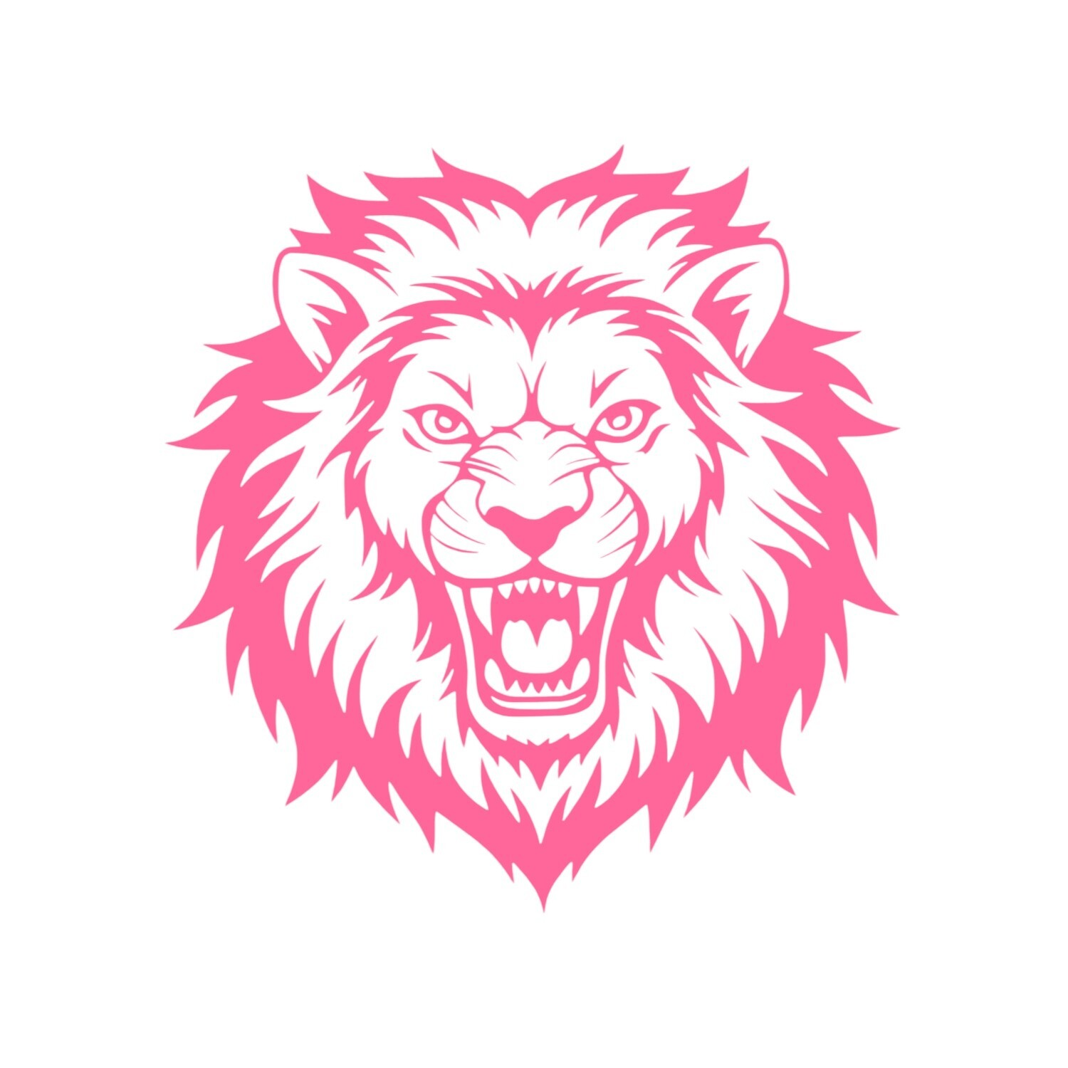 LION ROAR VINYL DECAL FOR Truck SUV Bumper Wall Laptop Home Decor laptop small