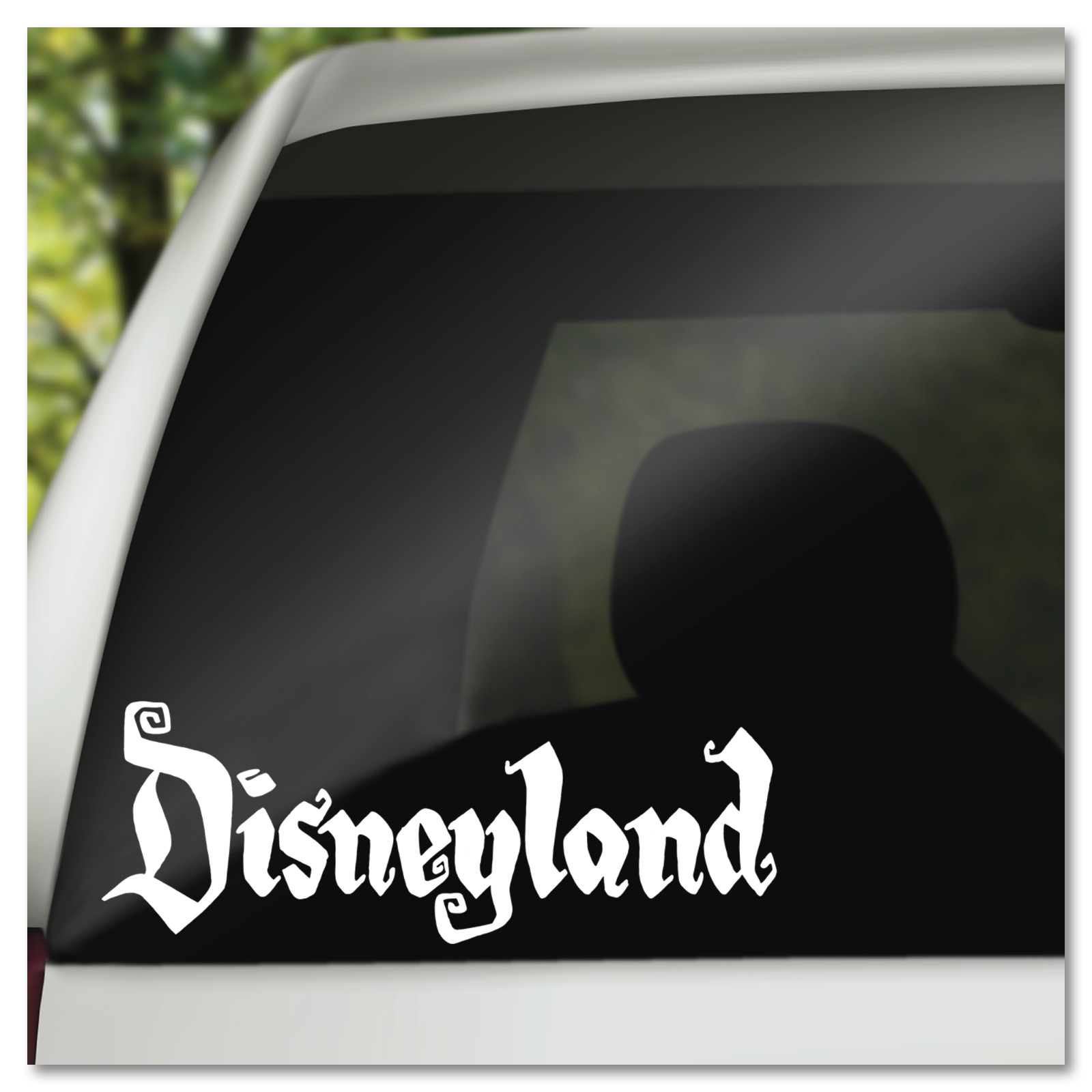 6" Disneyland Vintage Font 1960's Vinyl Decal Sticker