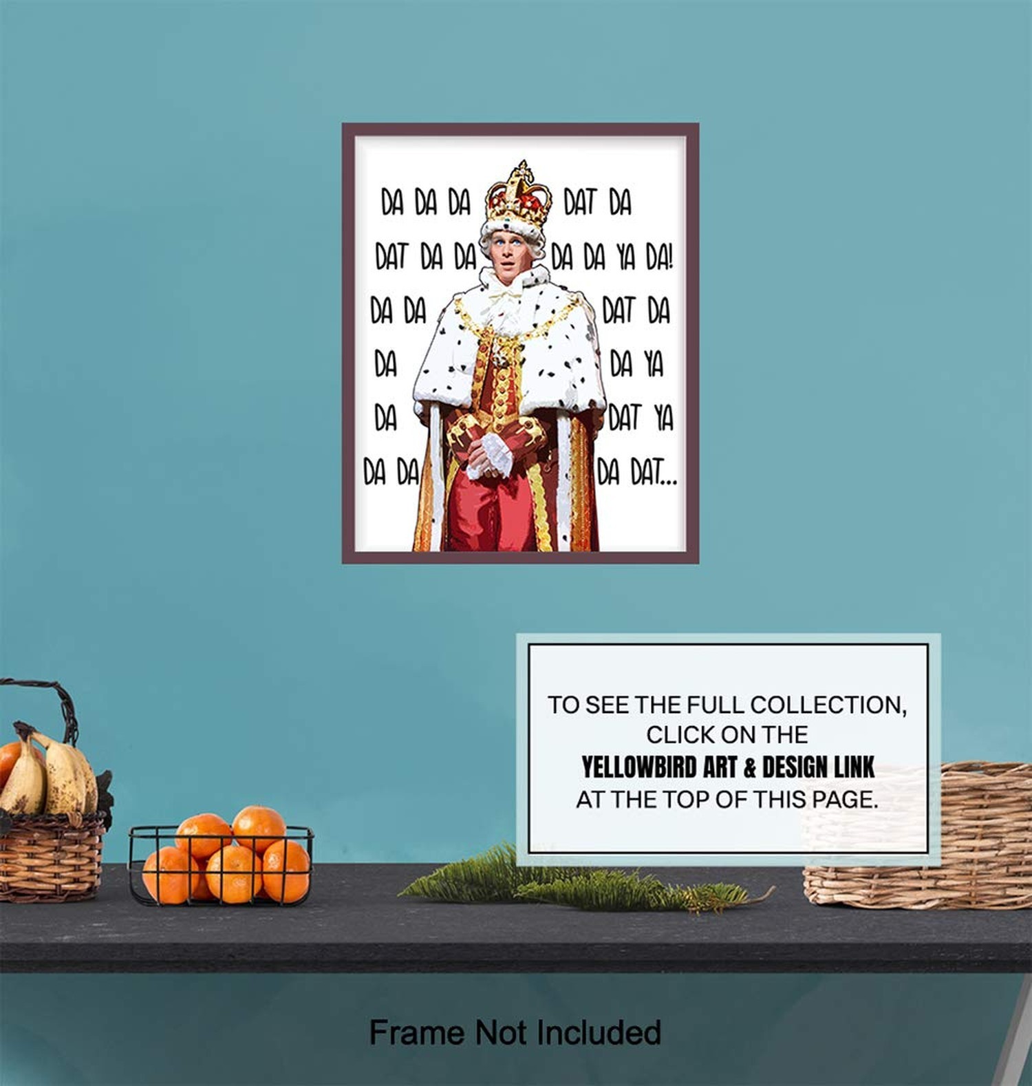 Merch Wall Art – King George Poster Print Home Decor – Musical Merchandise – …