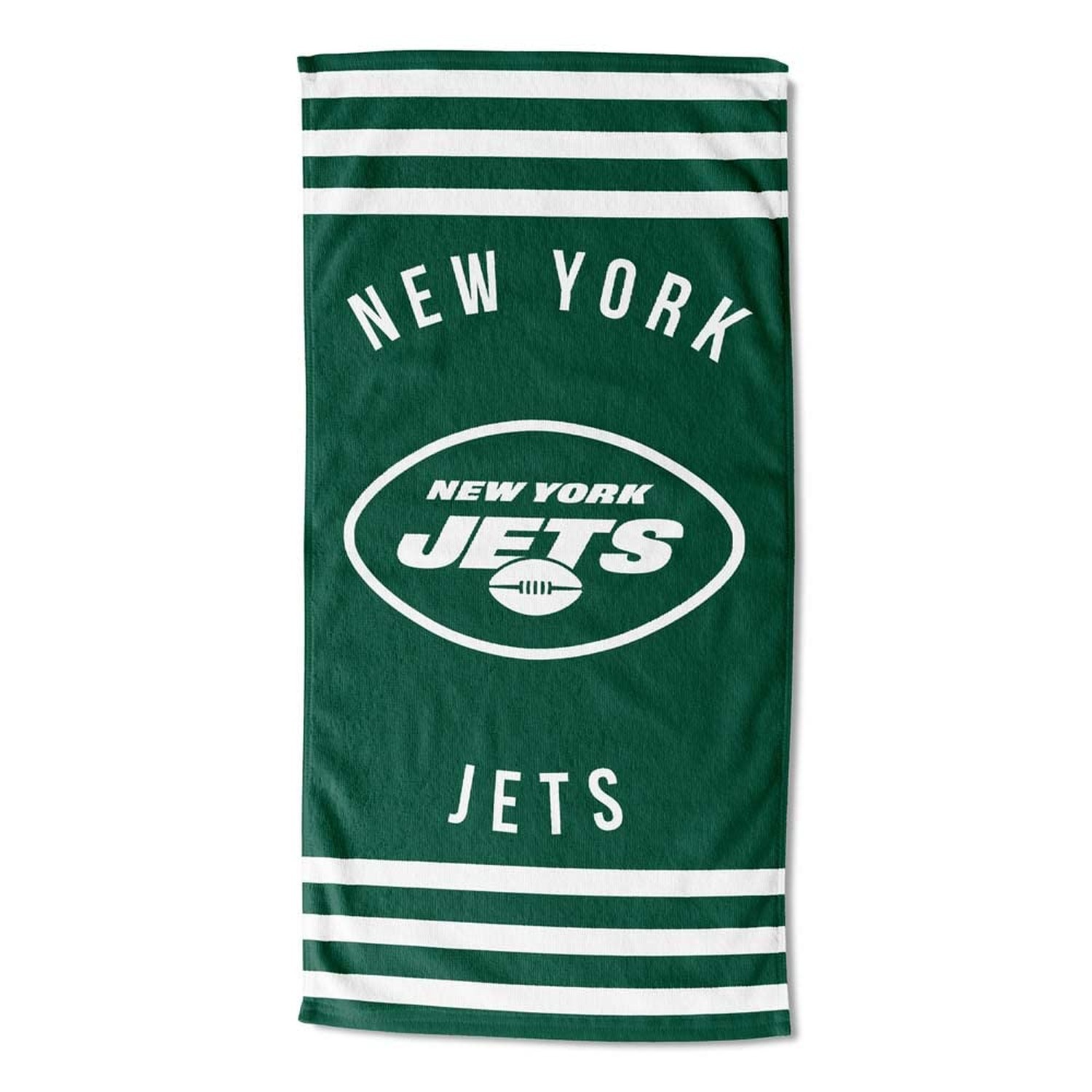 NORTHWEST NFL Unisex-Adult Beach Towel New York Jets 30" x 60" Stripes