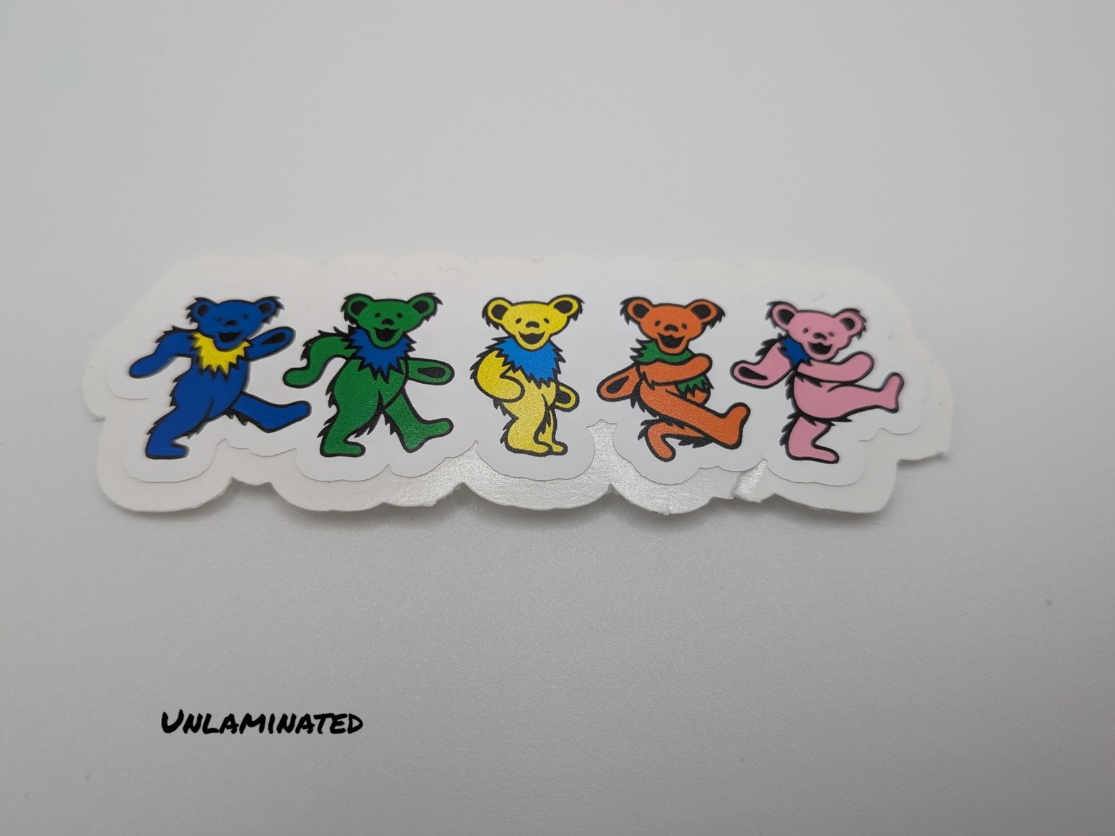 Grateful Dead Dancing Bears Sticker – Vinyl Decal Multi-Size for Laptops