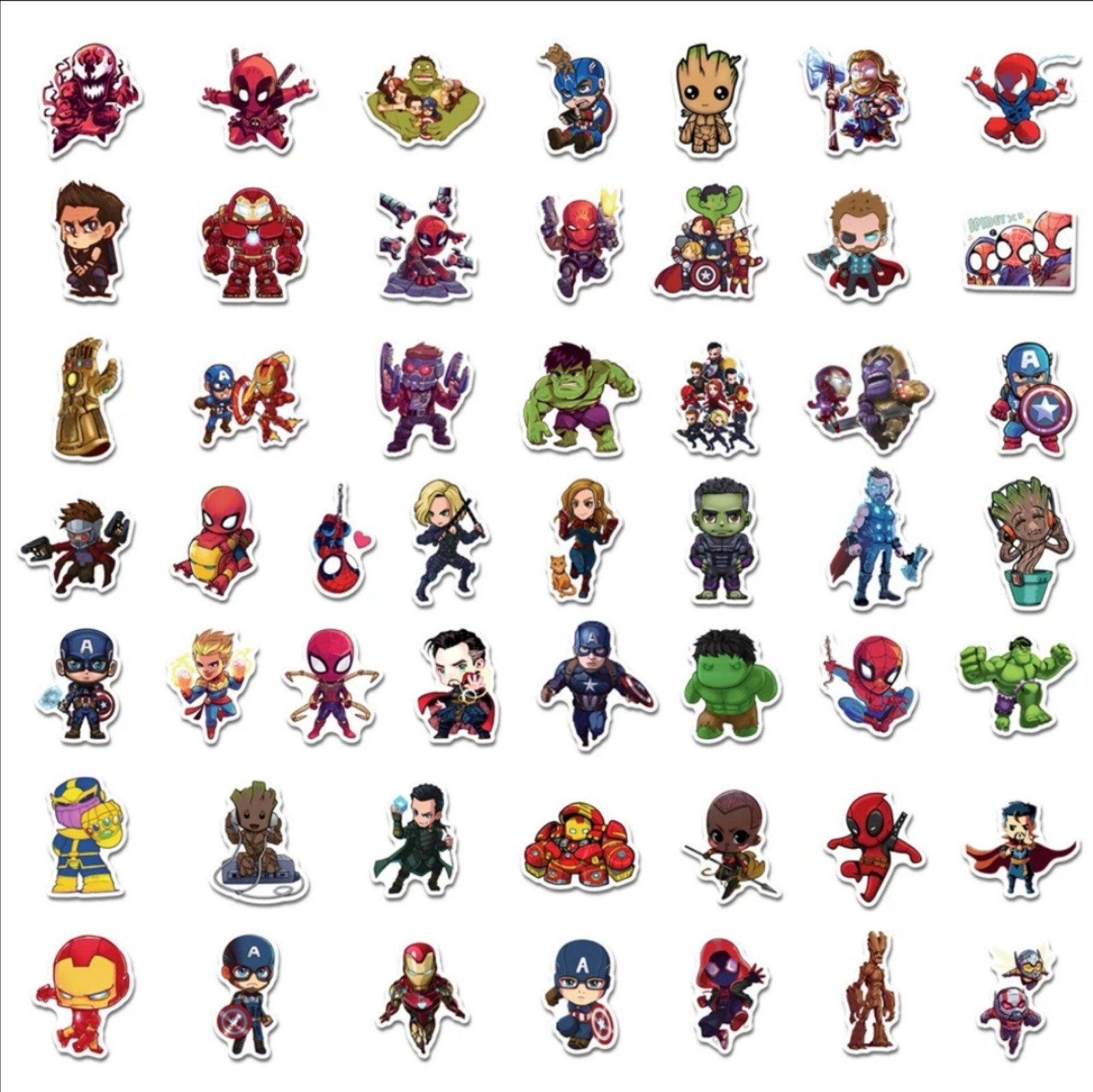 20 PCS Marvel Avengers Guardians of the Galaxy 3 Stickers BRAND NEW