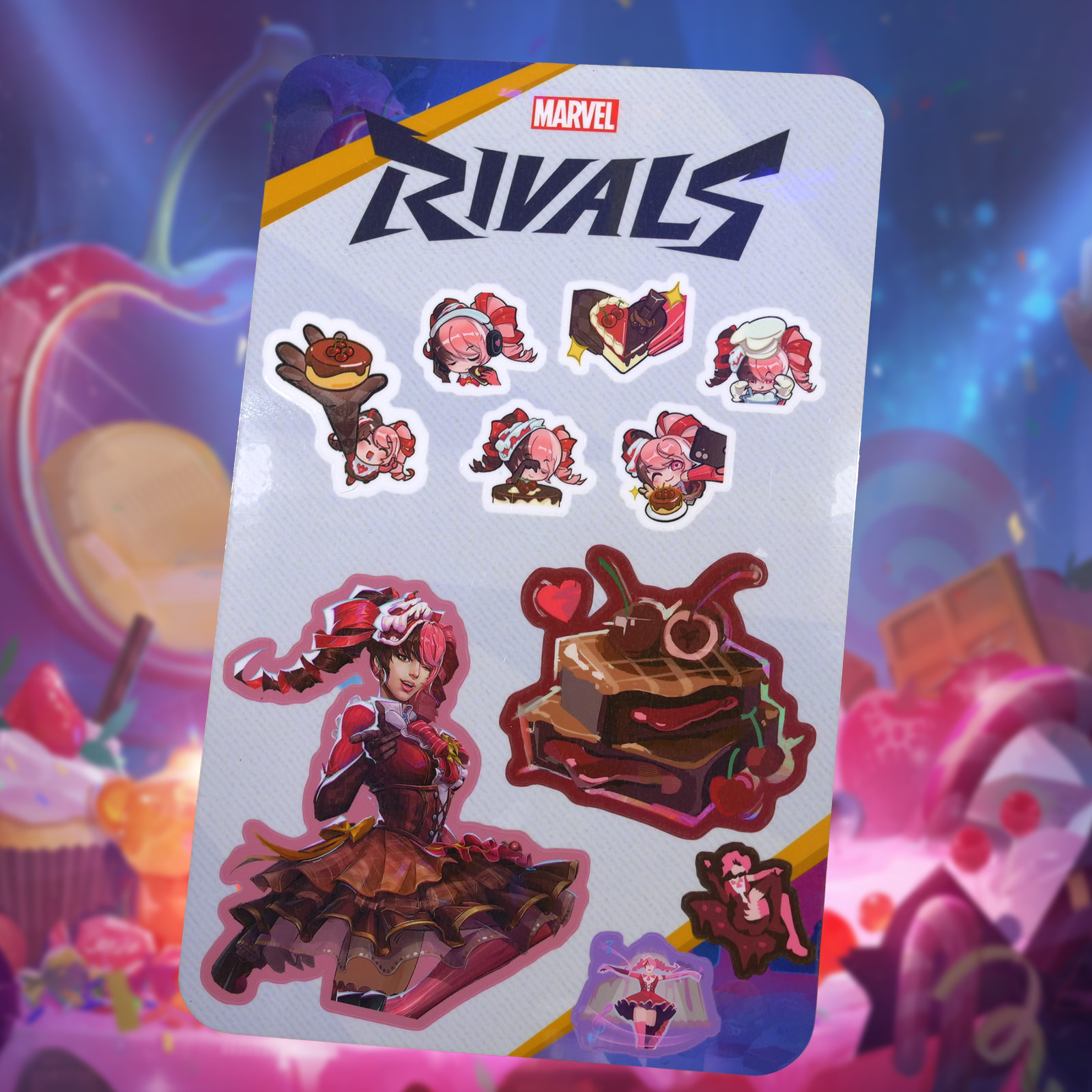 Marvel Rivals Luna Snow (Cherry Delight) Sticker Sheet