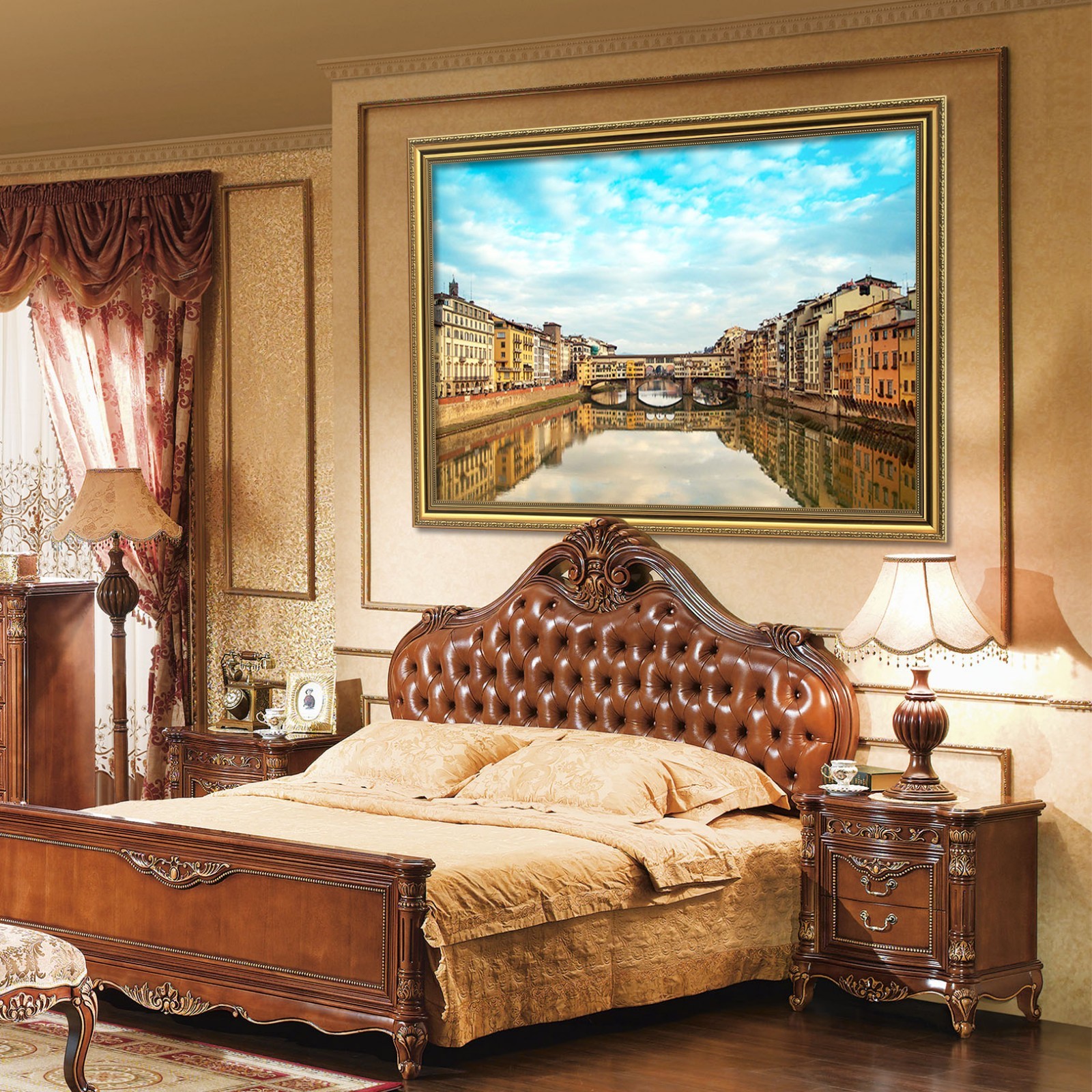 3D Venice River 42 Framed Poster Home Decor Print Painting Art AJ WALLPAPER