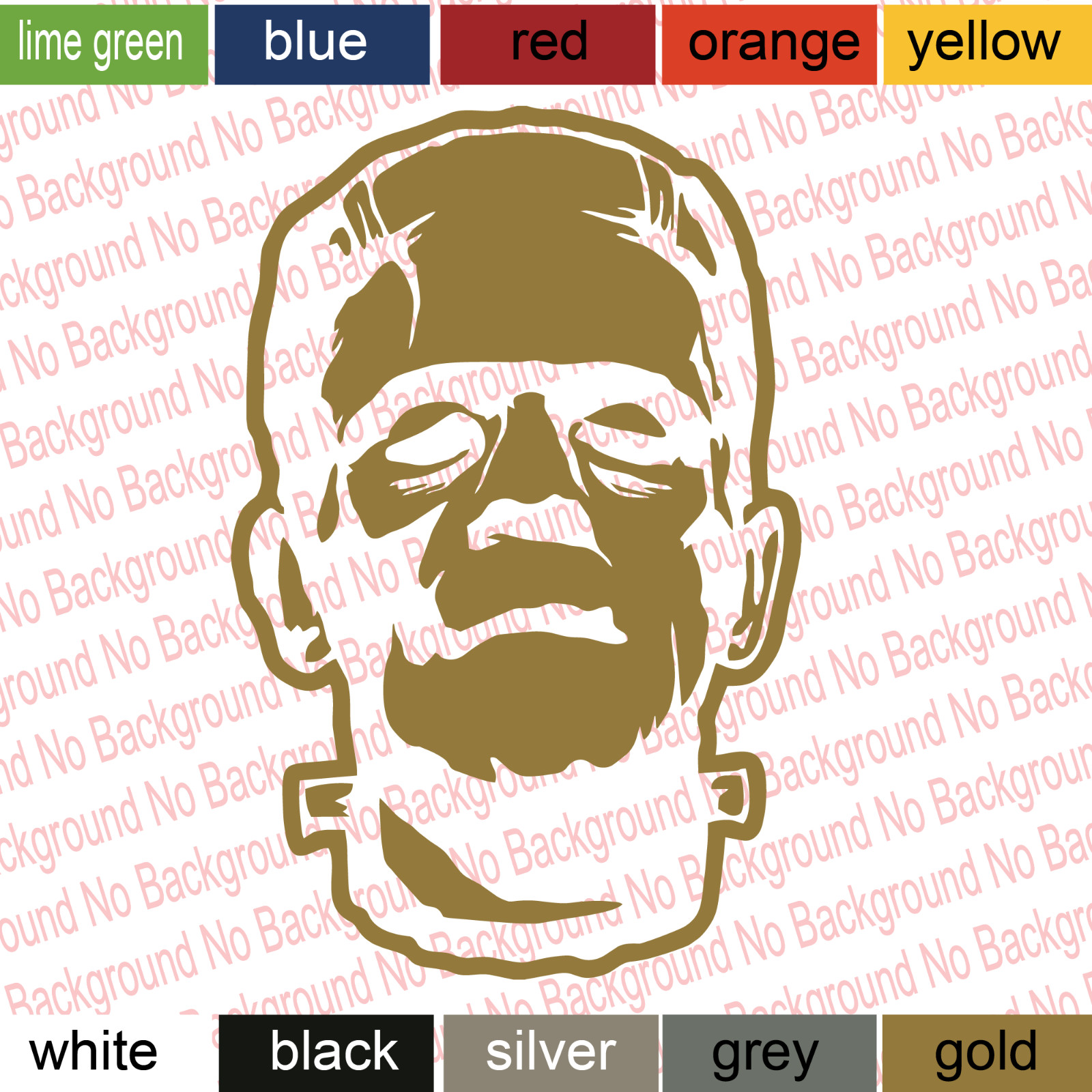 Frankenstein Vinyl Decal Die Cut Sticker Horror for Laptop Phone Window FY172