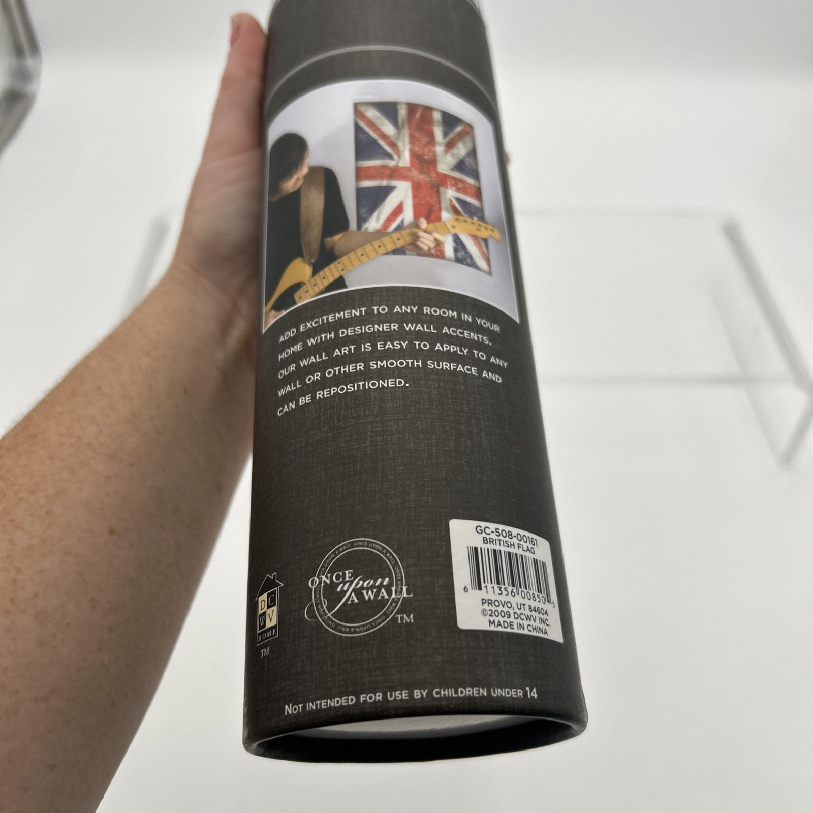 Wall Designer Accents UK British Flag Union Jack Approximately 27.5" x 19.5"