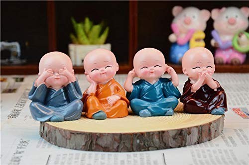 Buddha Monk Statue |Figurine showpiece Decoration for Home Indoor,Outdoor.