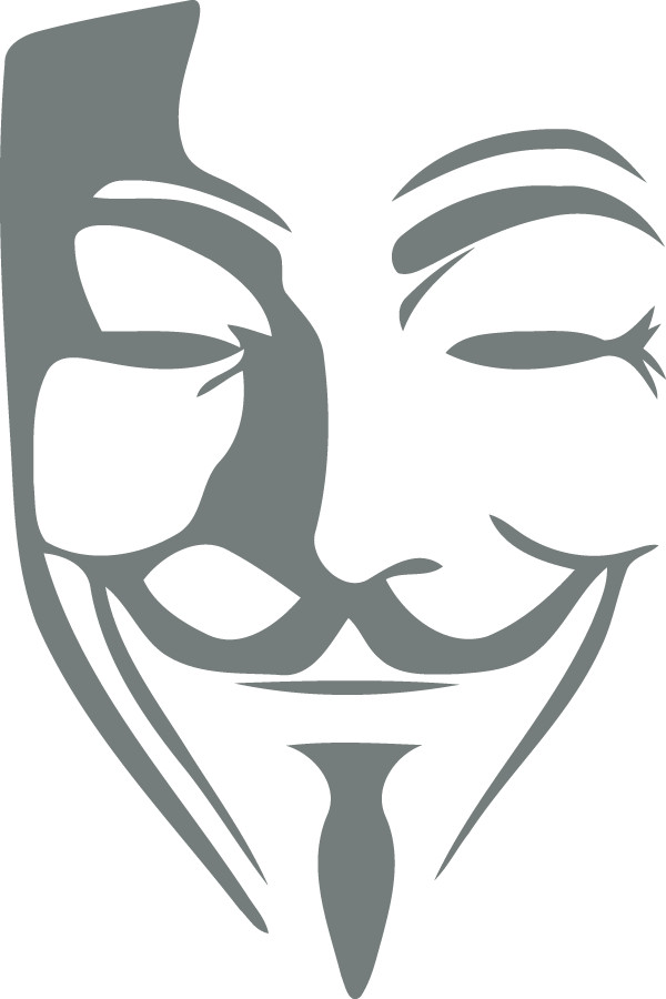 Anonymous Mask Made in USA Multiple colors