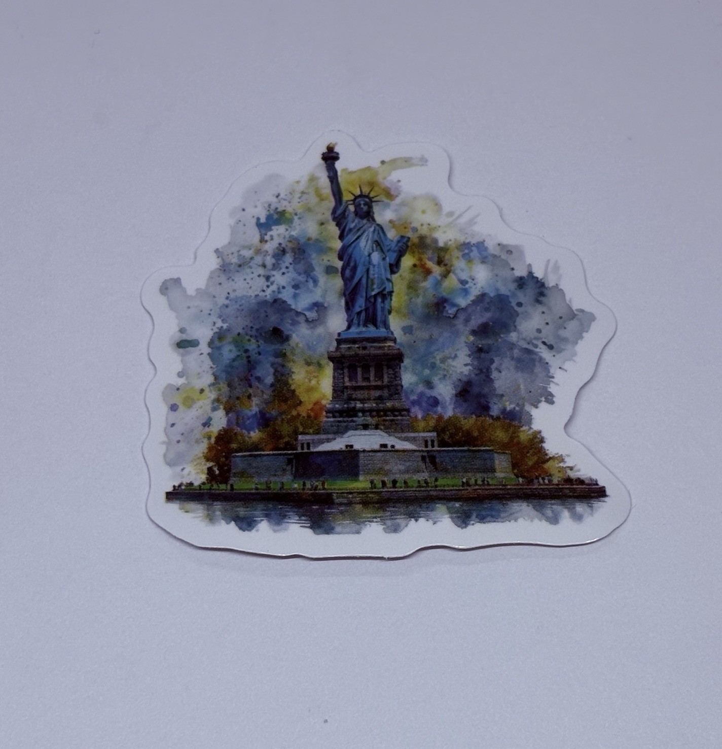 Statue Of Liberty Sticker New York Travel City Art Decal Vinyl Paint Style Tc9