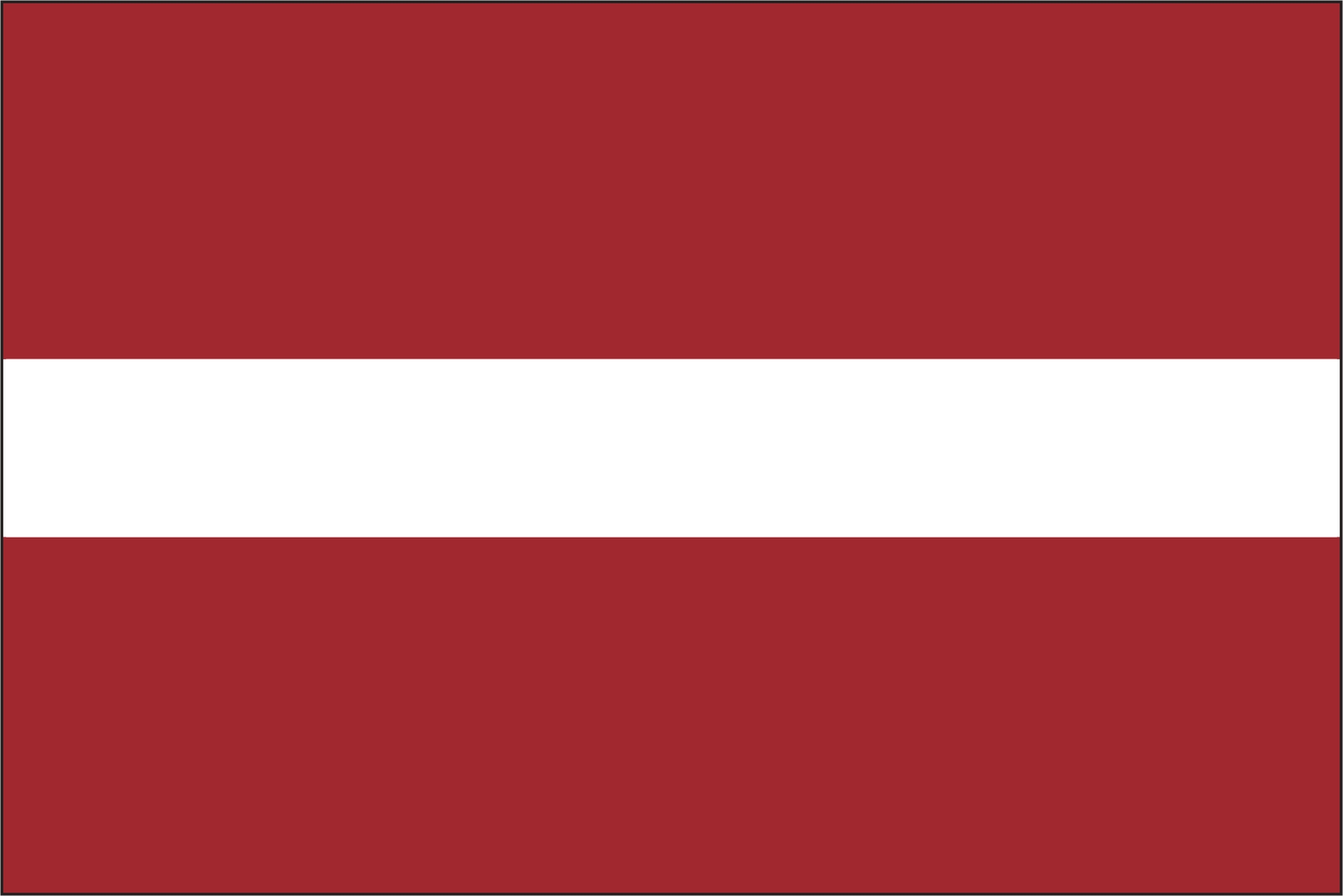 Latvia Flag Vinyl Decal / Sticker ** 5 Sizes **