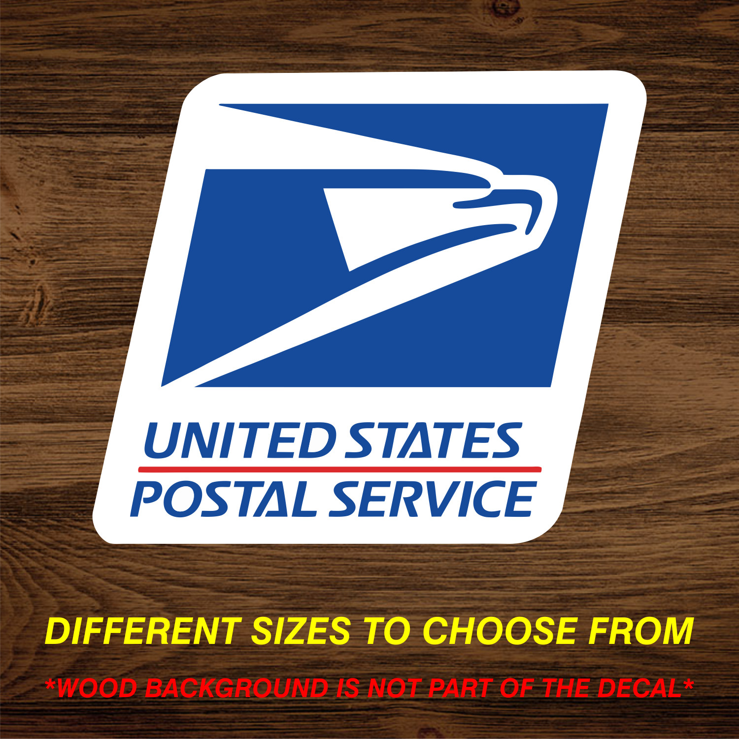 USPS Postal Service Mail Delivery Vinyl Decal Sticker Free Shipping