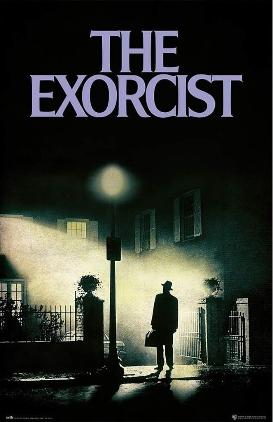 THE EXORCIST Wall Vinyl Decal Poster Graphic Print Removable Adhesive Backing