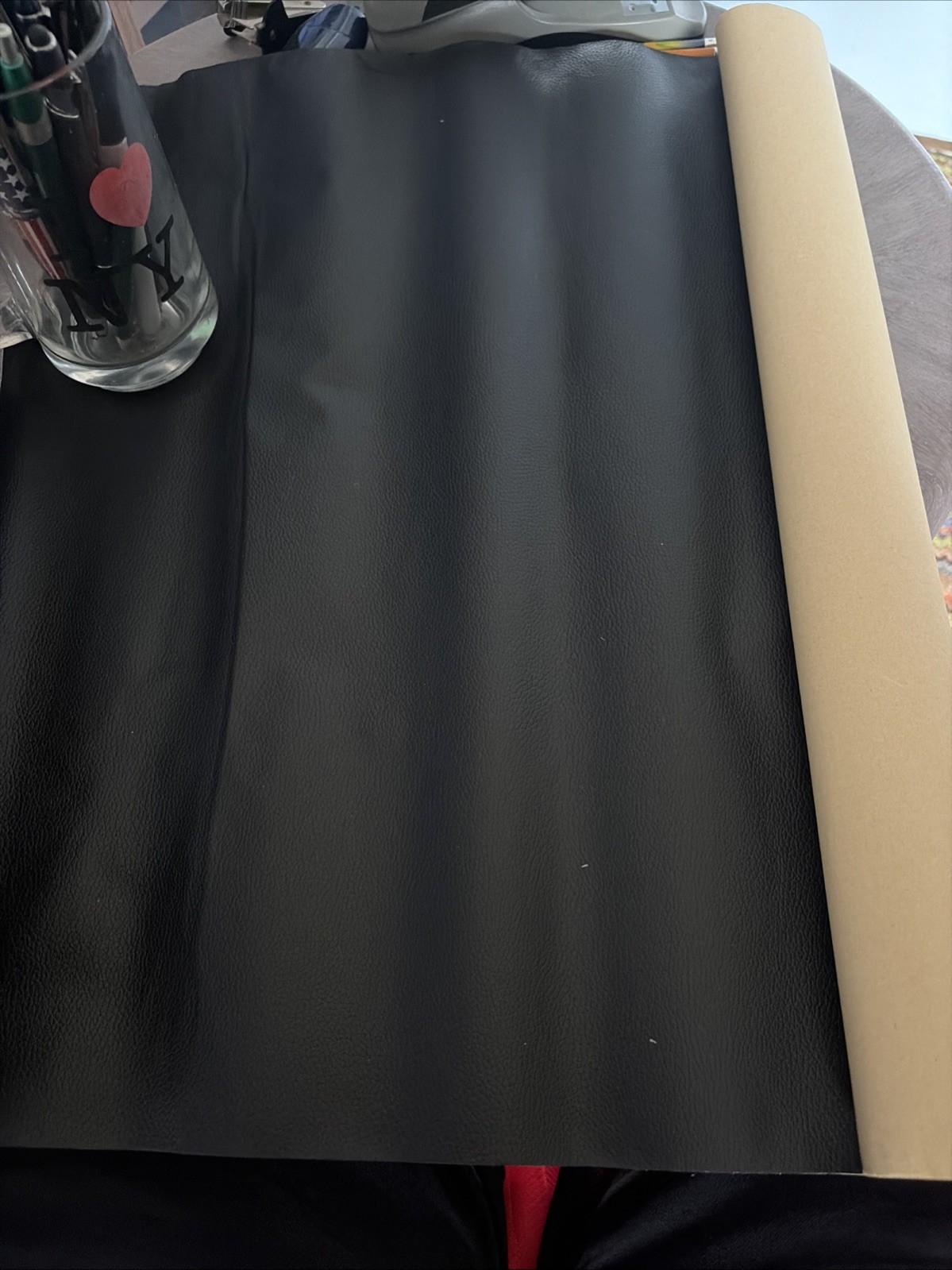 Self Adhesive Black Vinyl Covering