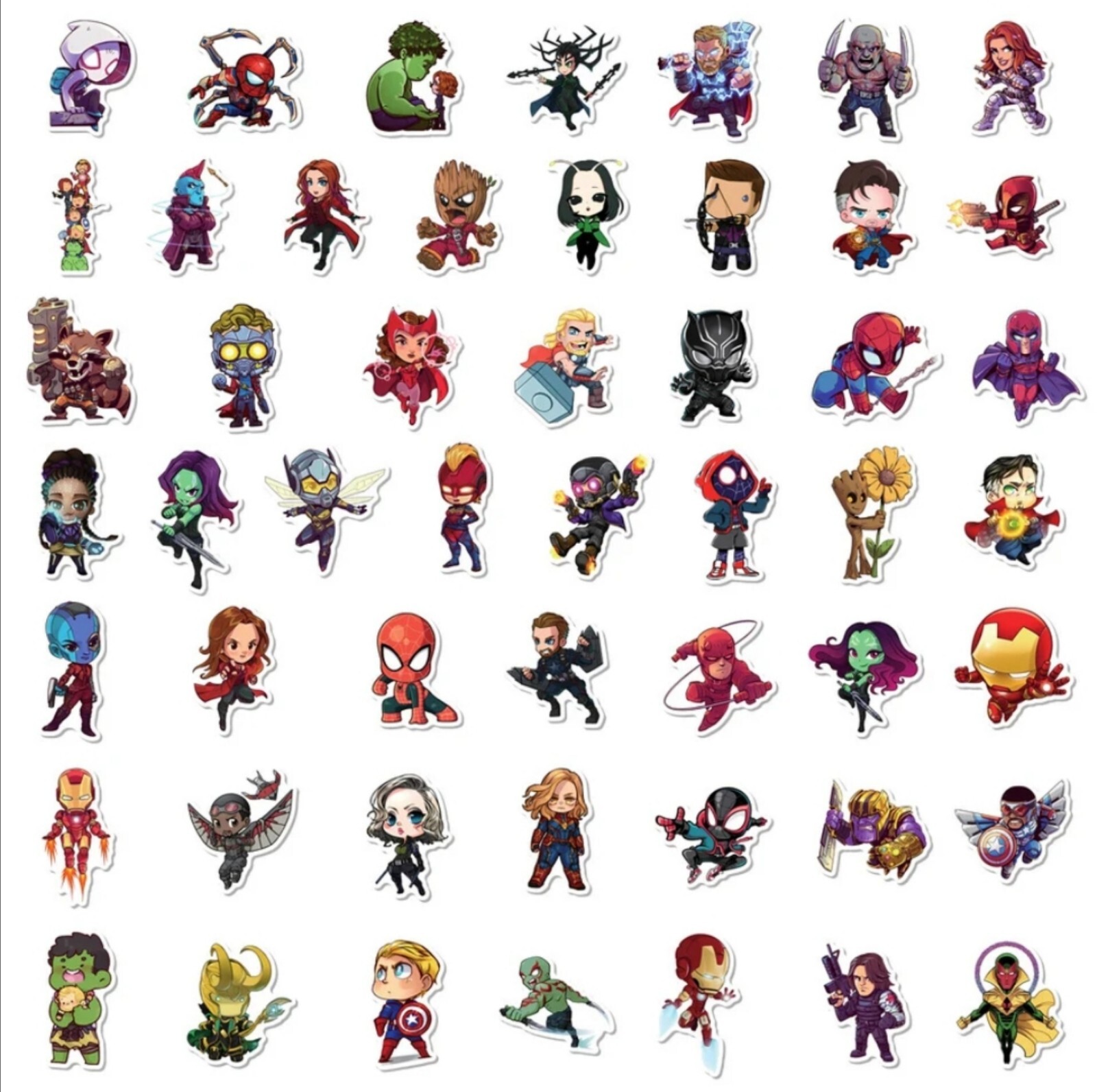 20 PCS Marvel Avengers Guardians of the Galaxy 3 Stickers BRAND NEW
