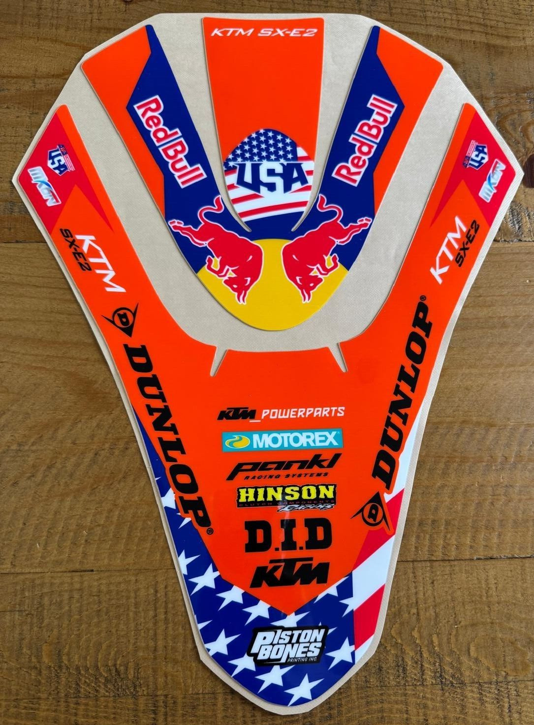 KTM SX E2 FULL CUSTOM GRAPHICS THICK USA MADE QUALITY SXE2 SX-E2