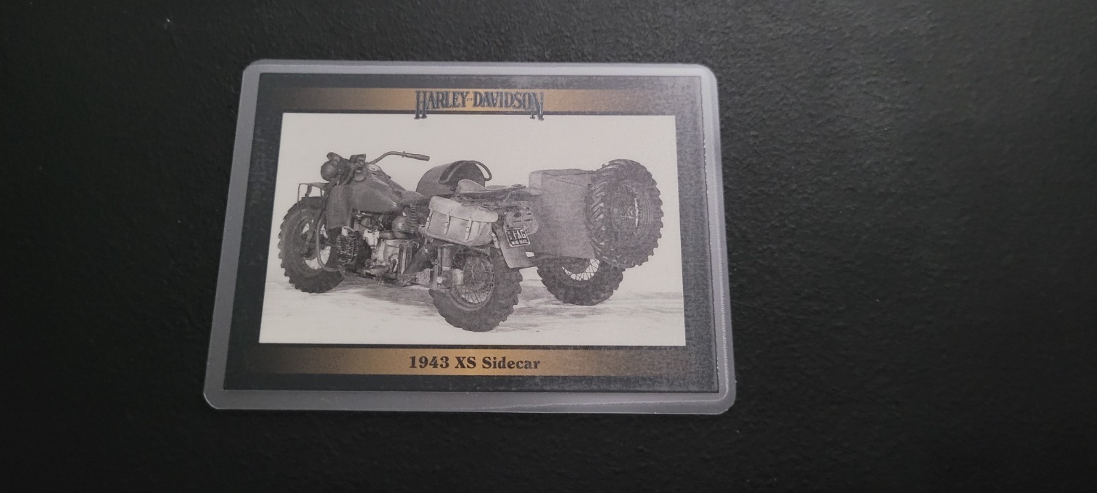 Harley Davidson Fridge/Locker/Cabinet Laminated Collectible Card Magnets VTG