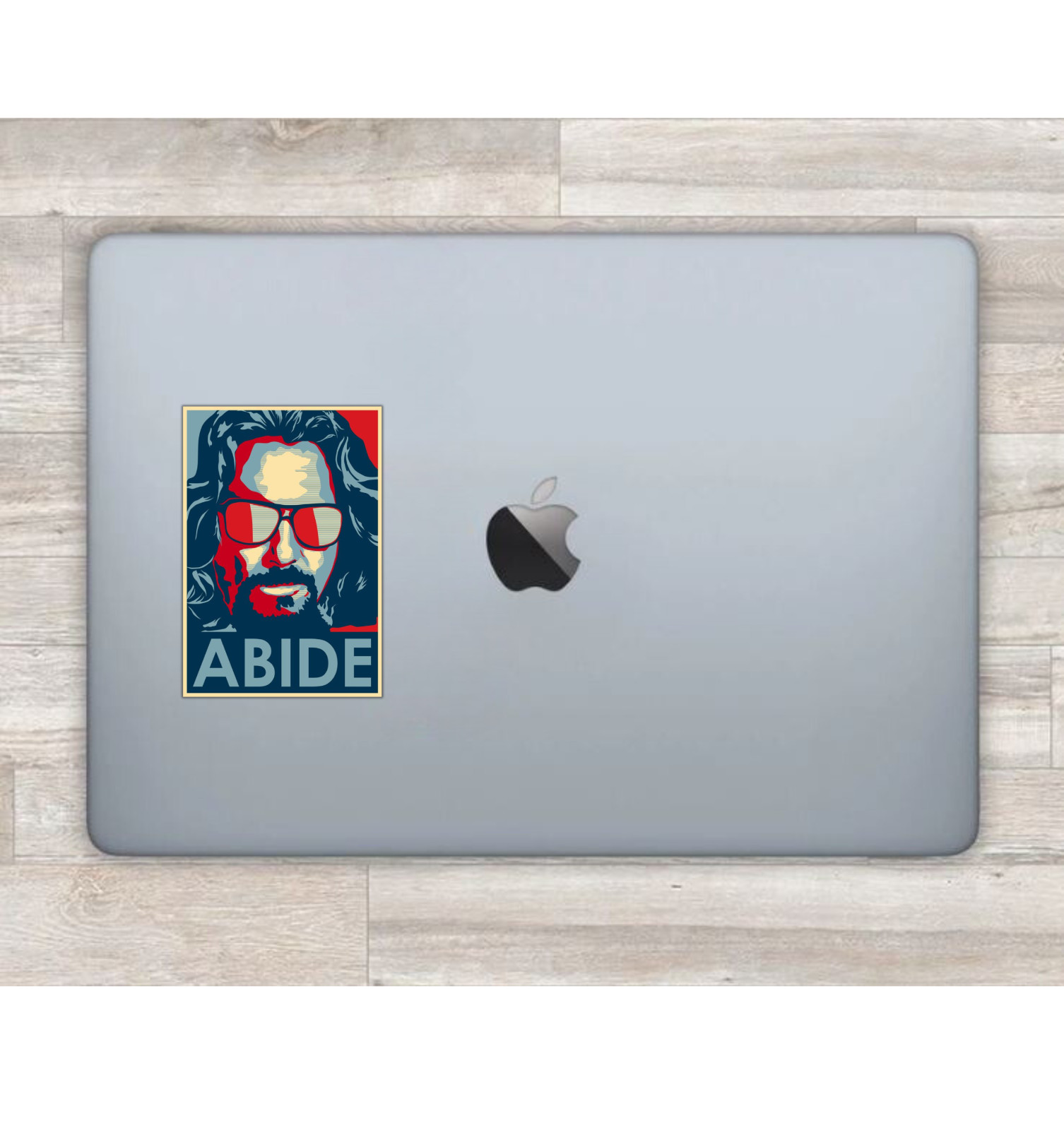 Big Lebowski The Dude Abides Fridge Magnet or Laptop Sticker