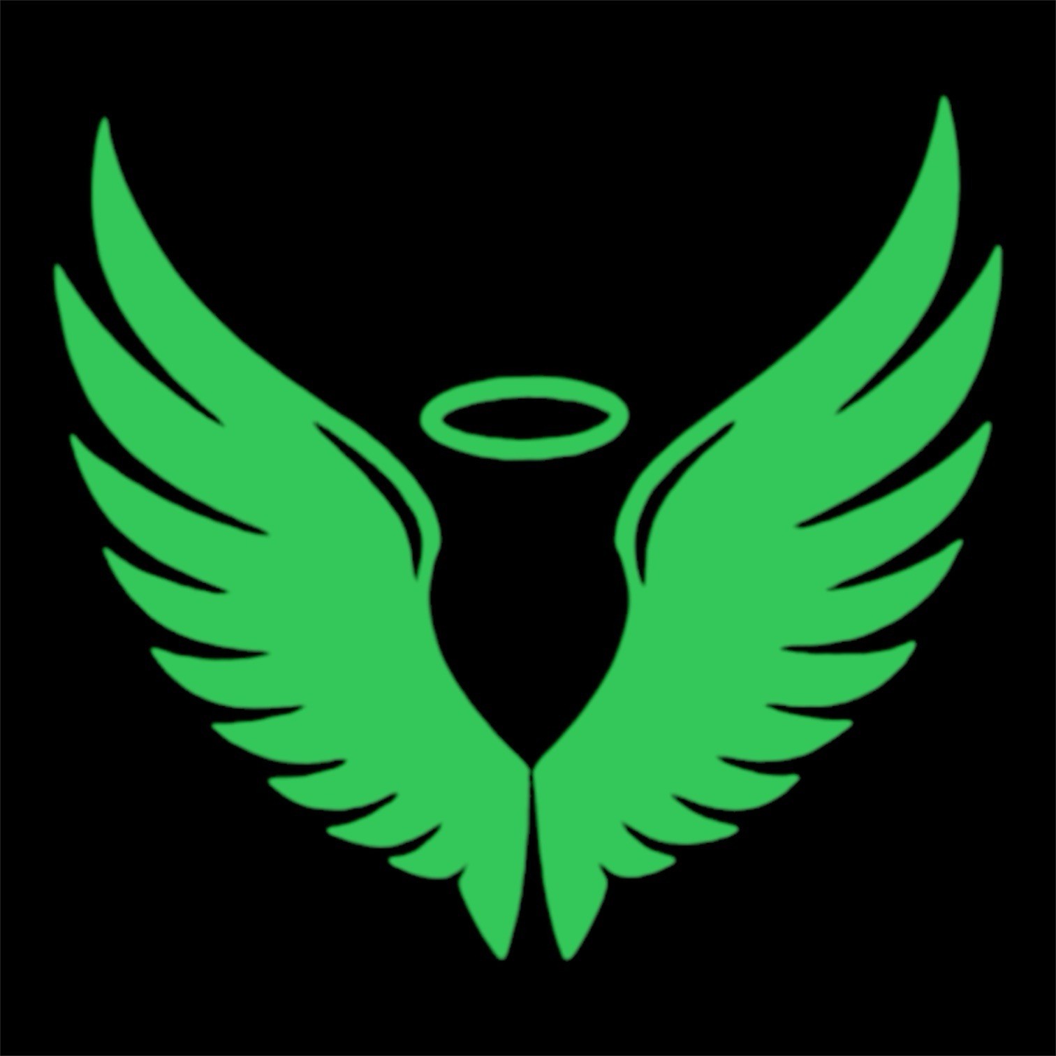 Angel Wingsdesign # 1 Decal for car Windows Laptops most Smooth Surfaces