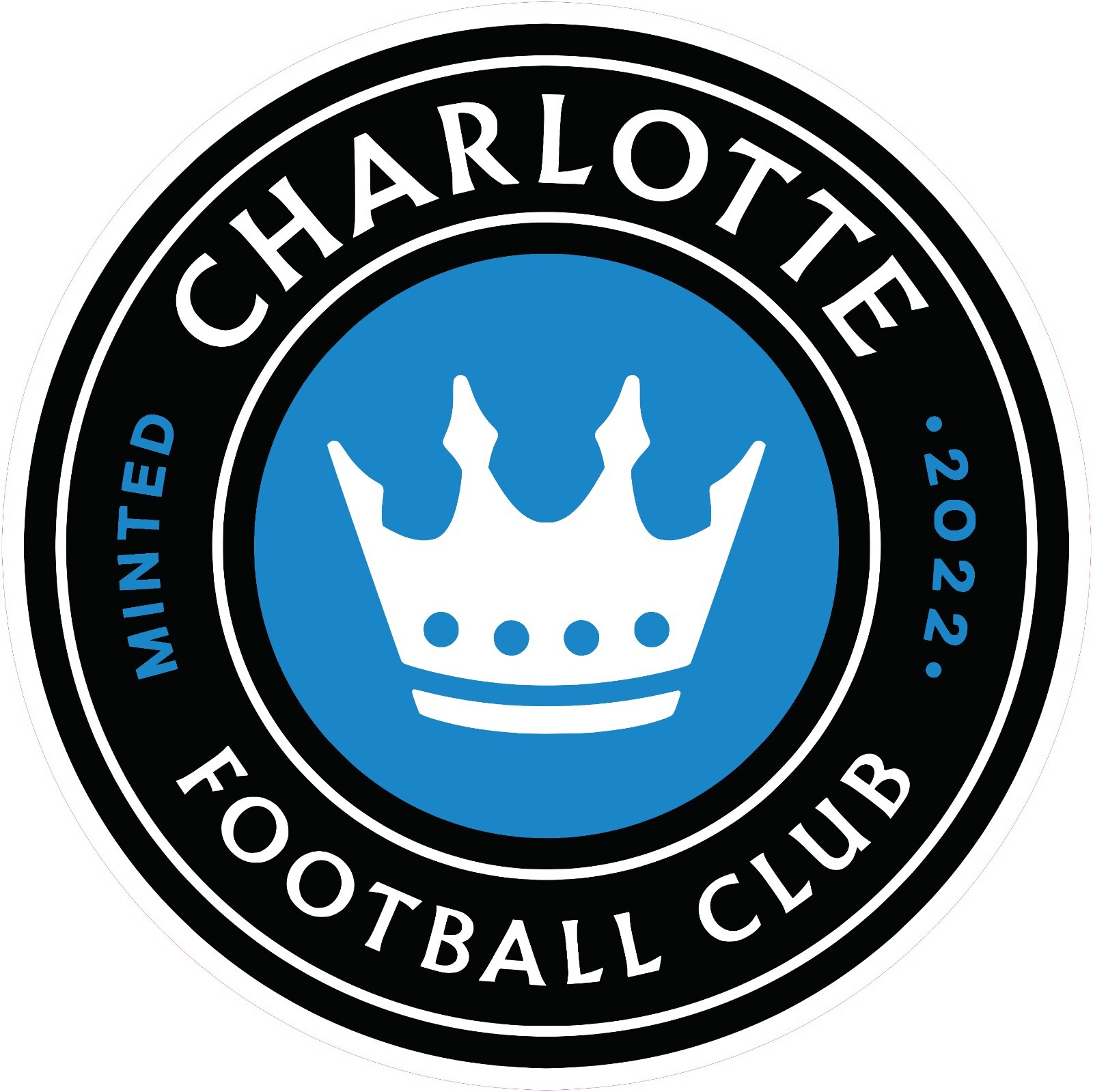 Charlotte FC Soccer Vinyl Decal Sticker Car Truck Bumper Laptop Mug Tumbler