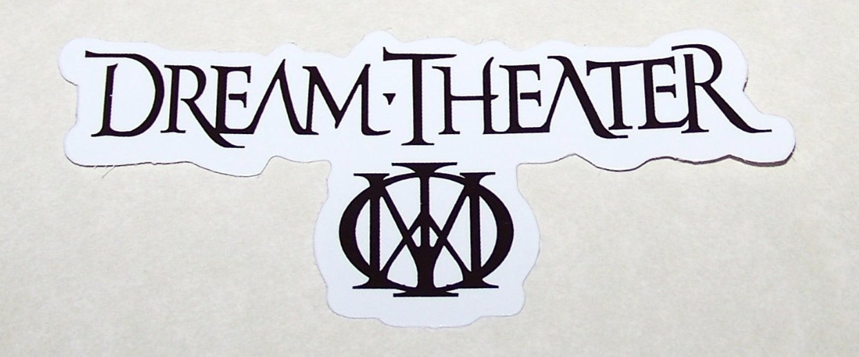 DREAM THEATER – Logo Die Cut Sticker Decal Music Rock Band Dream Theater