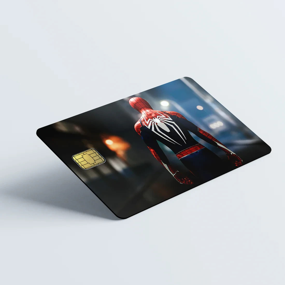 Credit Card Skin Spider Hero Web Red Black 2-Pack ⭐Fast Ship USA