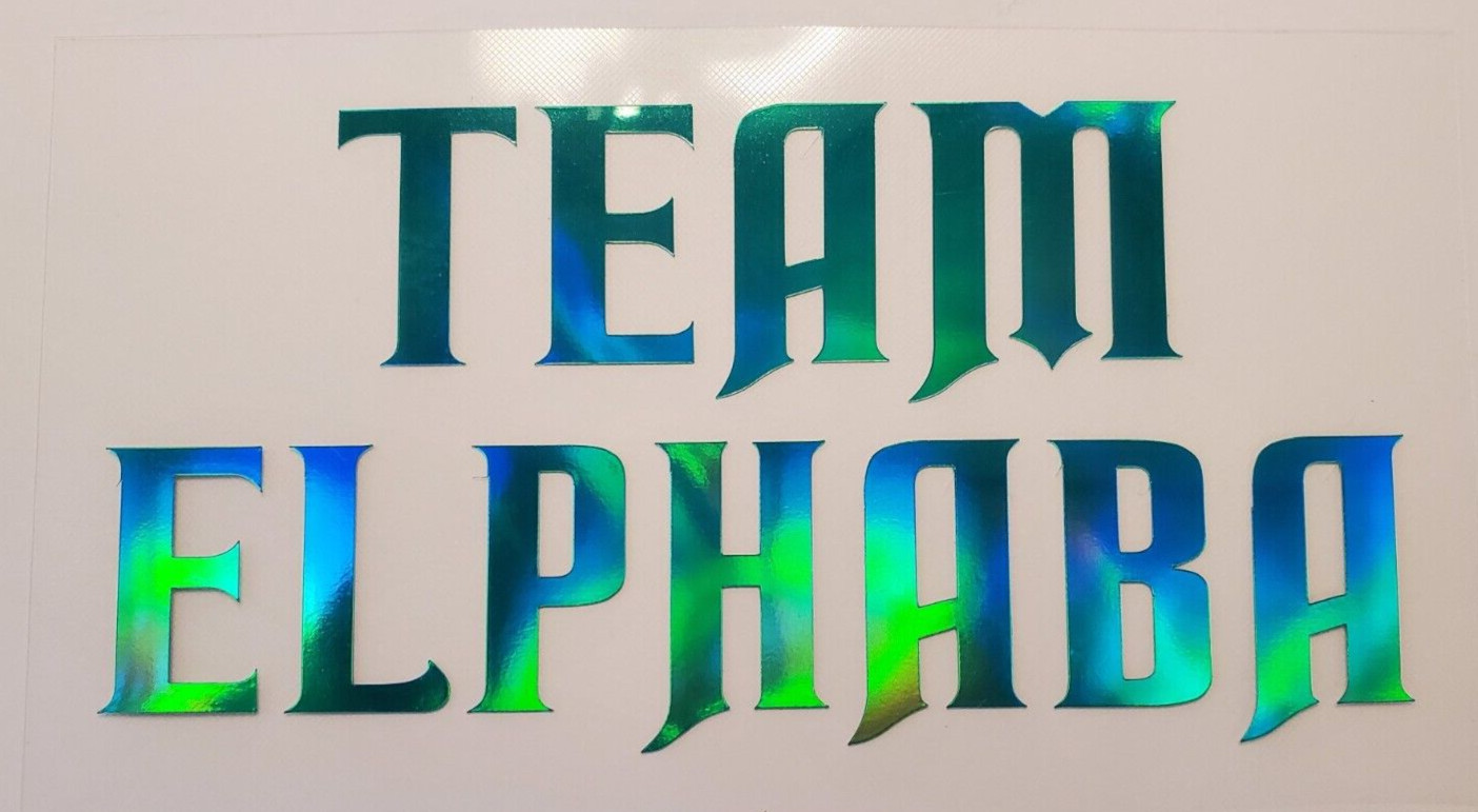 Wicked Movie Decal, Team Elphaba Sticker you choose size and color
