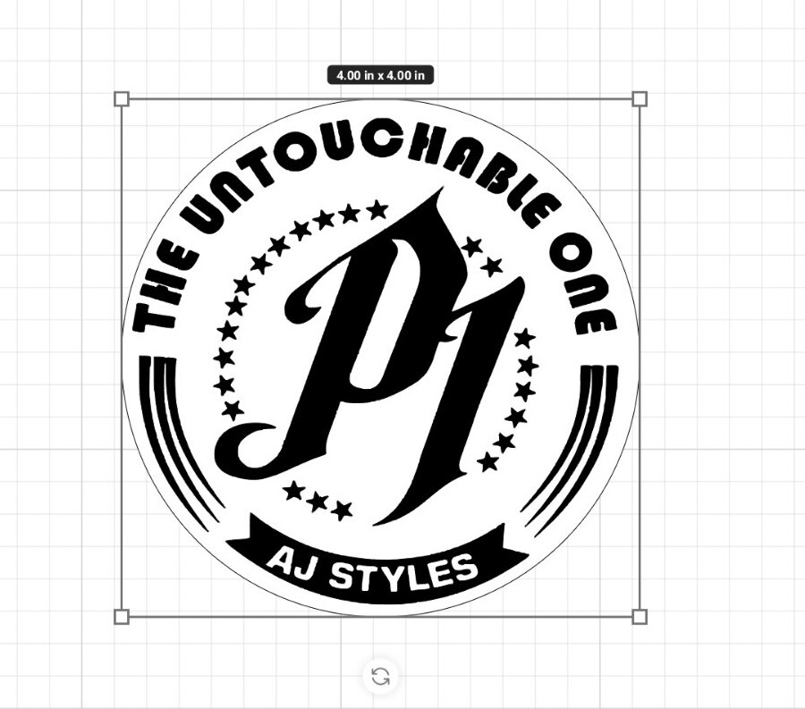 Vinyl Multi Layer Decal Truck Car Sticker Laptop – WWE WWF Wrestling AJ Styles