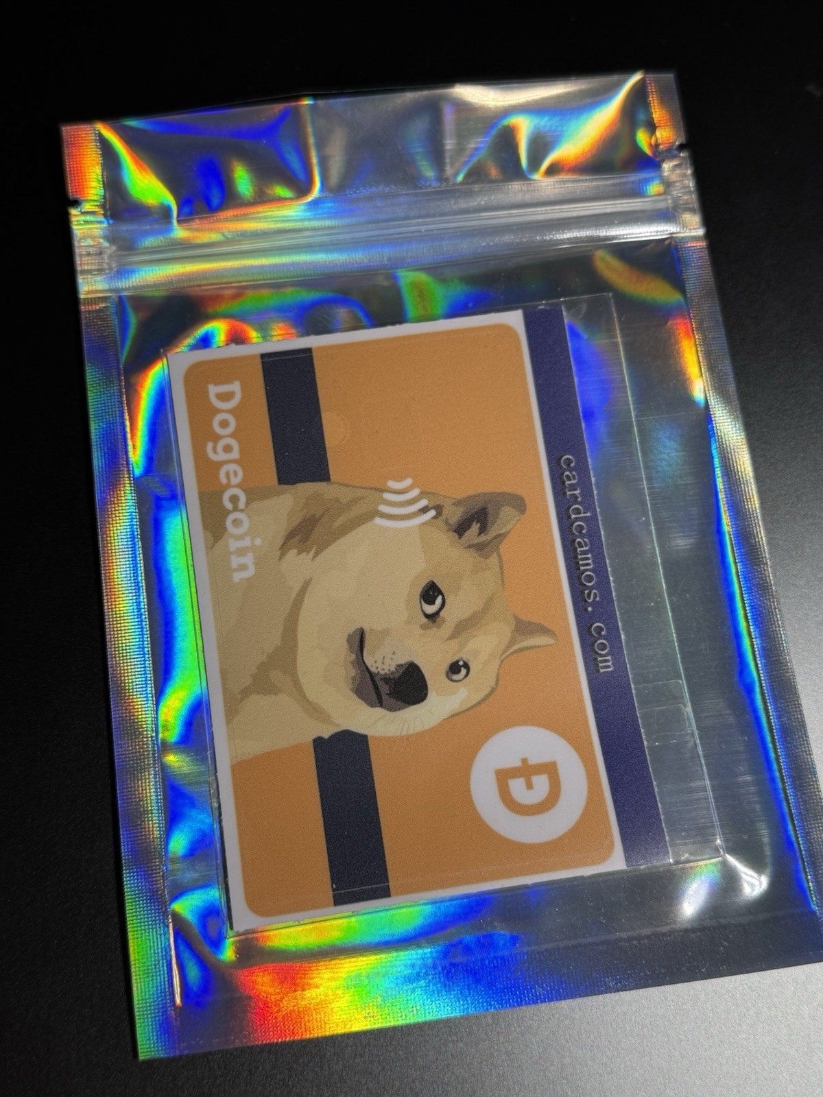 Dogecoin Credit Card Skin Debit Card Camo Crypto Wallet Accessories