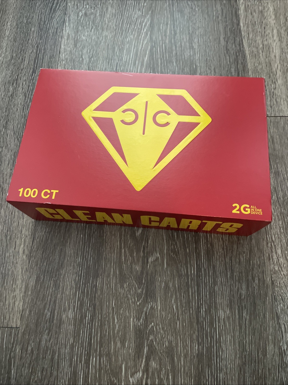 NEW Clean Carts “edition ” Big Box Logo ! CHAMPION 1oo Ct Box