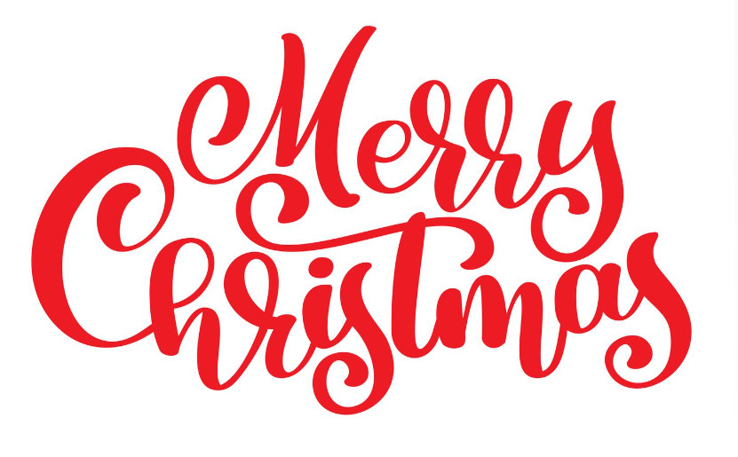 Merry Christmas Vinyl Die Cut Decal Sticker – Cold xmas holiday Winter