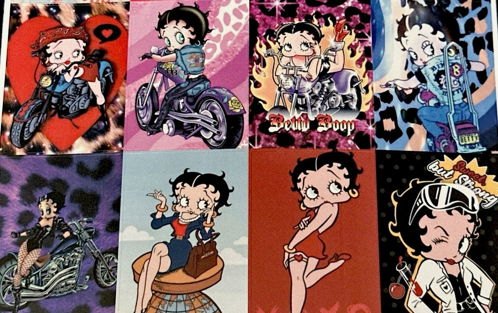 BETTY BOOP STICKERS✨💋🐶🧑🏻‍🎄👠🔥 🍼🌎❤️‍🔥✨6 1/2” X 5”✨SEXY & CUTE✨AWESOME💫
